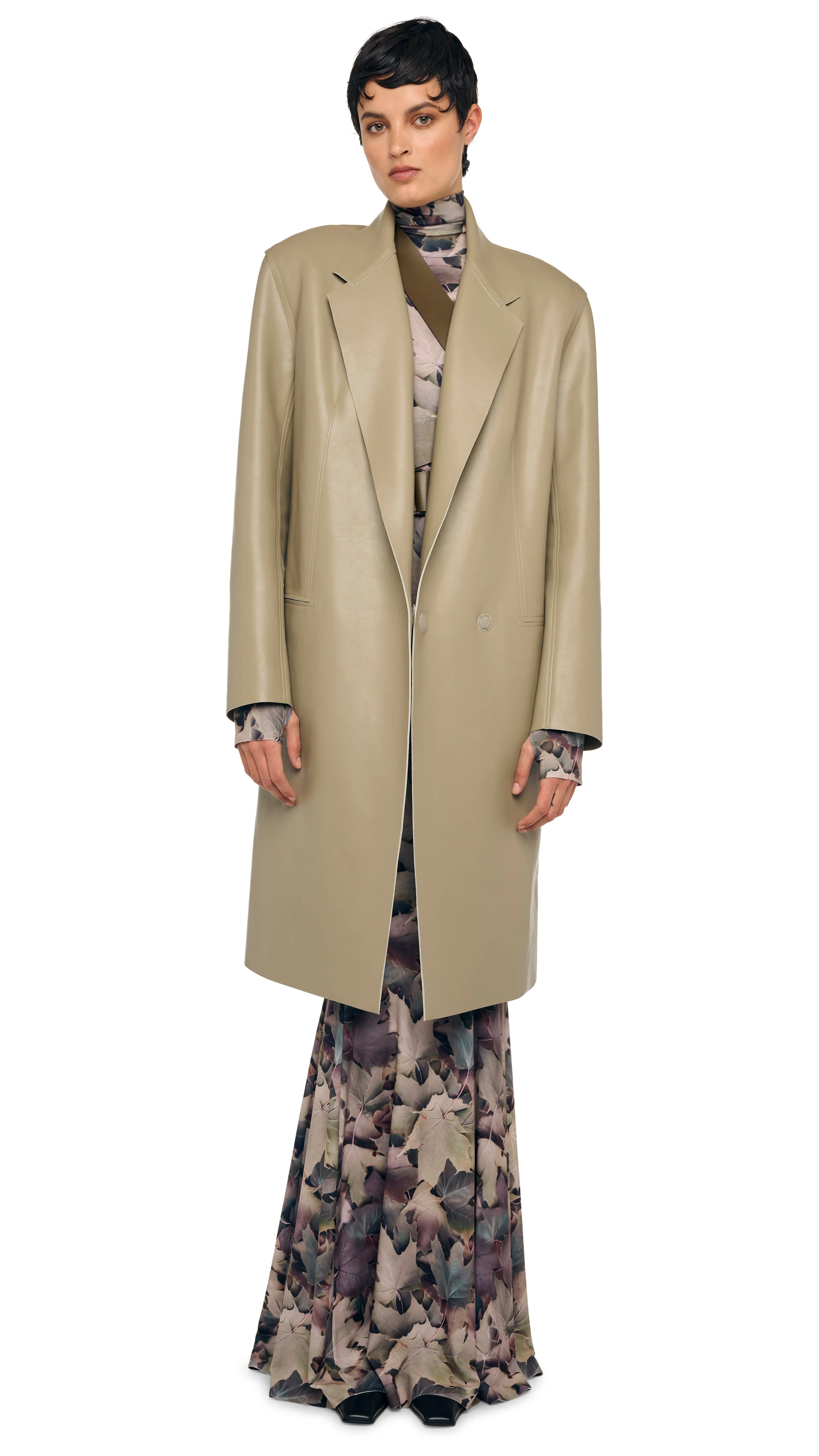 OS DOUBLE BREASTED JACKET sold by Norma Kamali