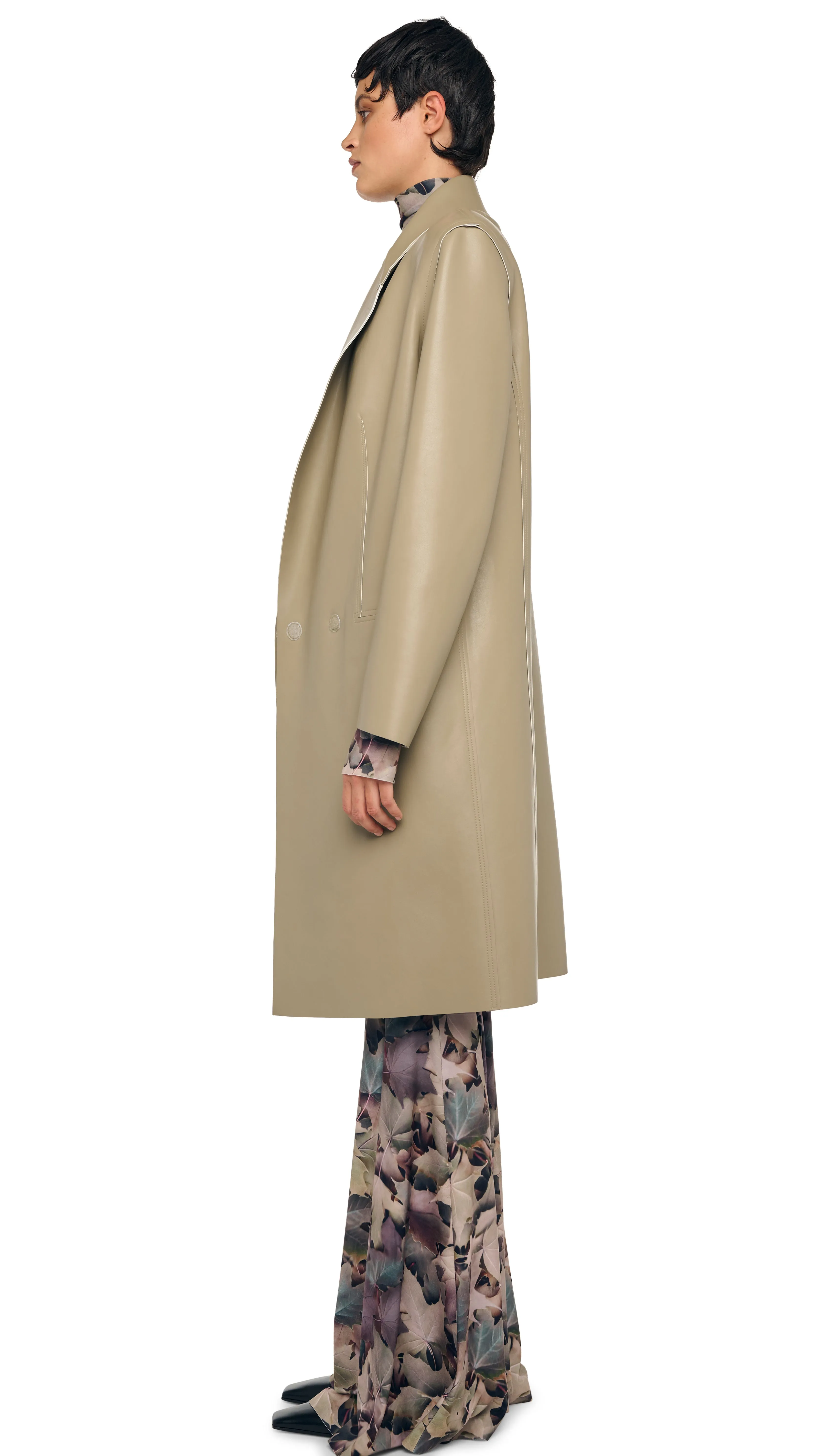 OS DOUBLE BREASTED JACKET sold by Norma Kamali product image thumbnail 2