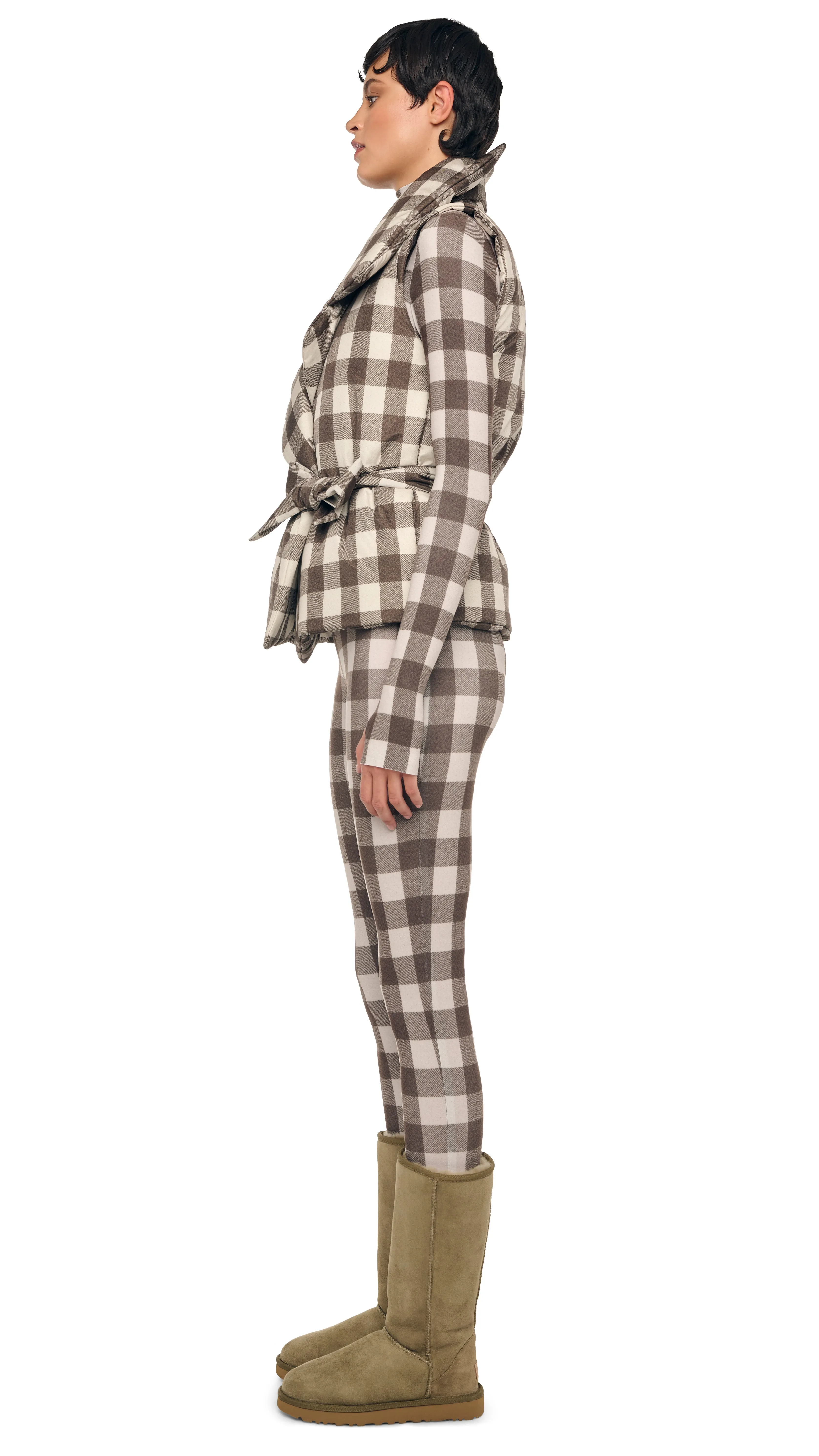 SLEEVELESS SLEEPING BAG VEST sold by Norma Kamali product image thumbnail 2