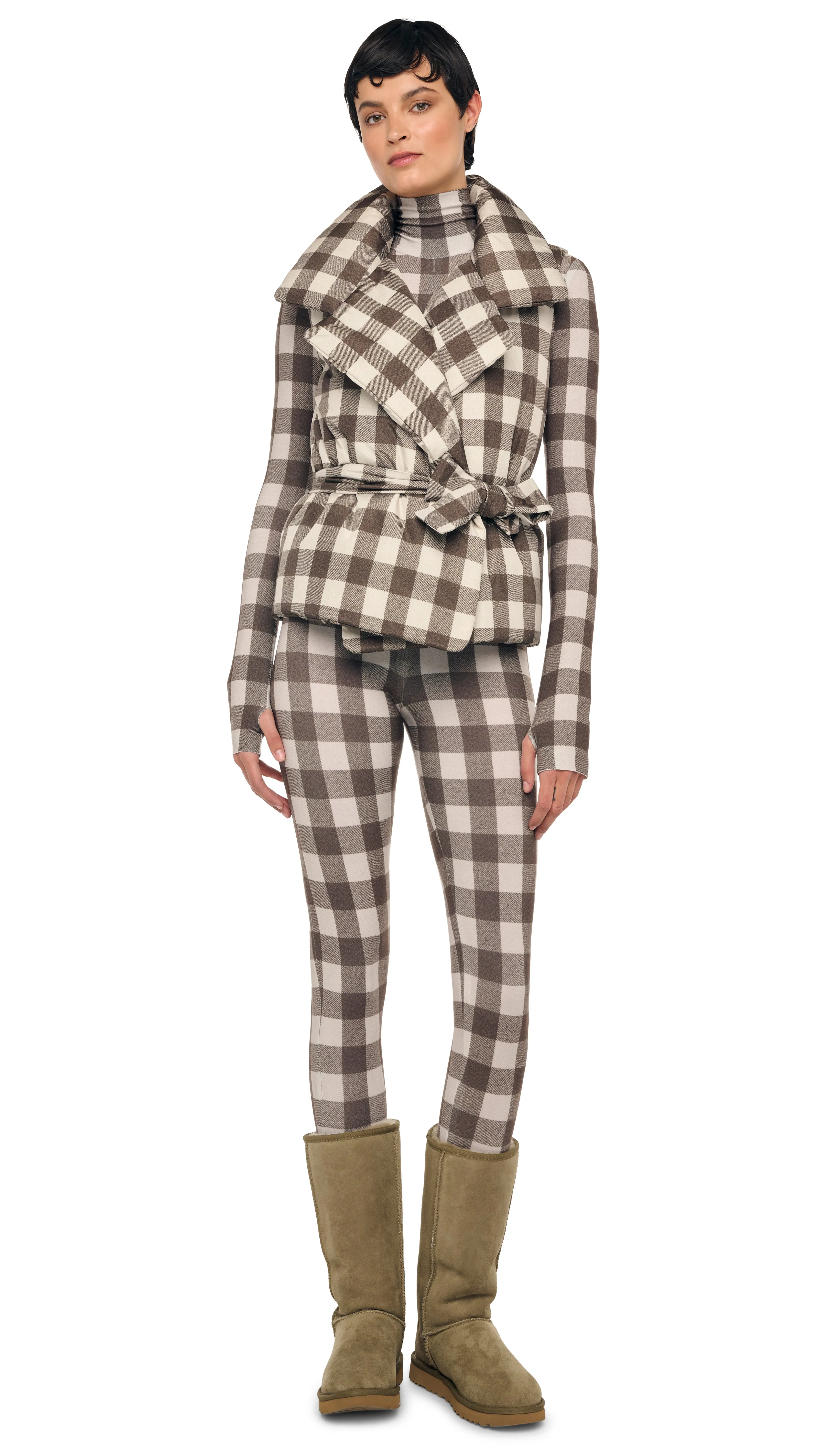 SLEEVELESS SLEEPING BAG VEST sold by Norma Kamali
