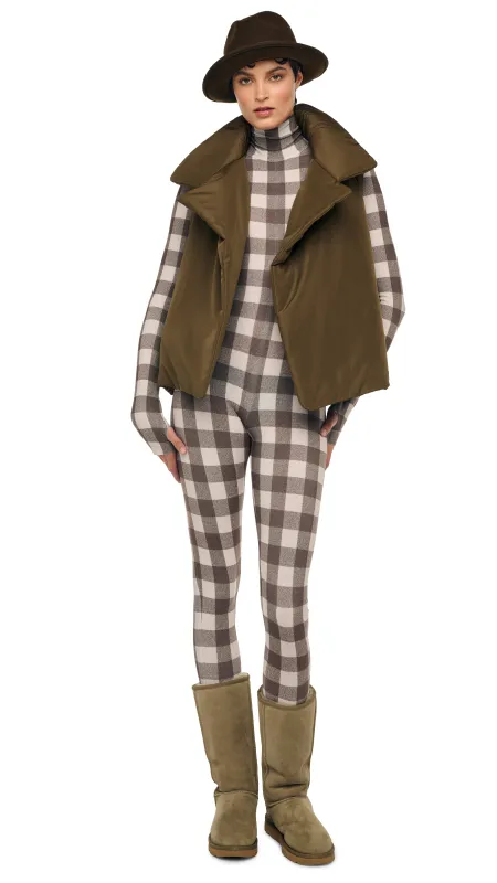 SLEEVELESS SLEEPING BAG VEST sold by Norma Kamali