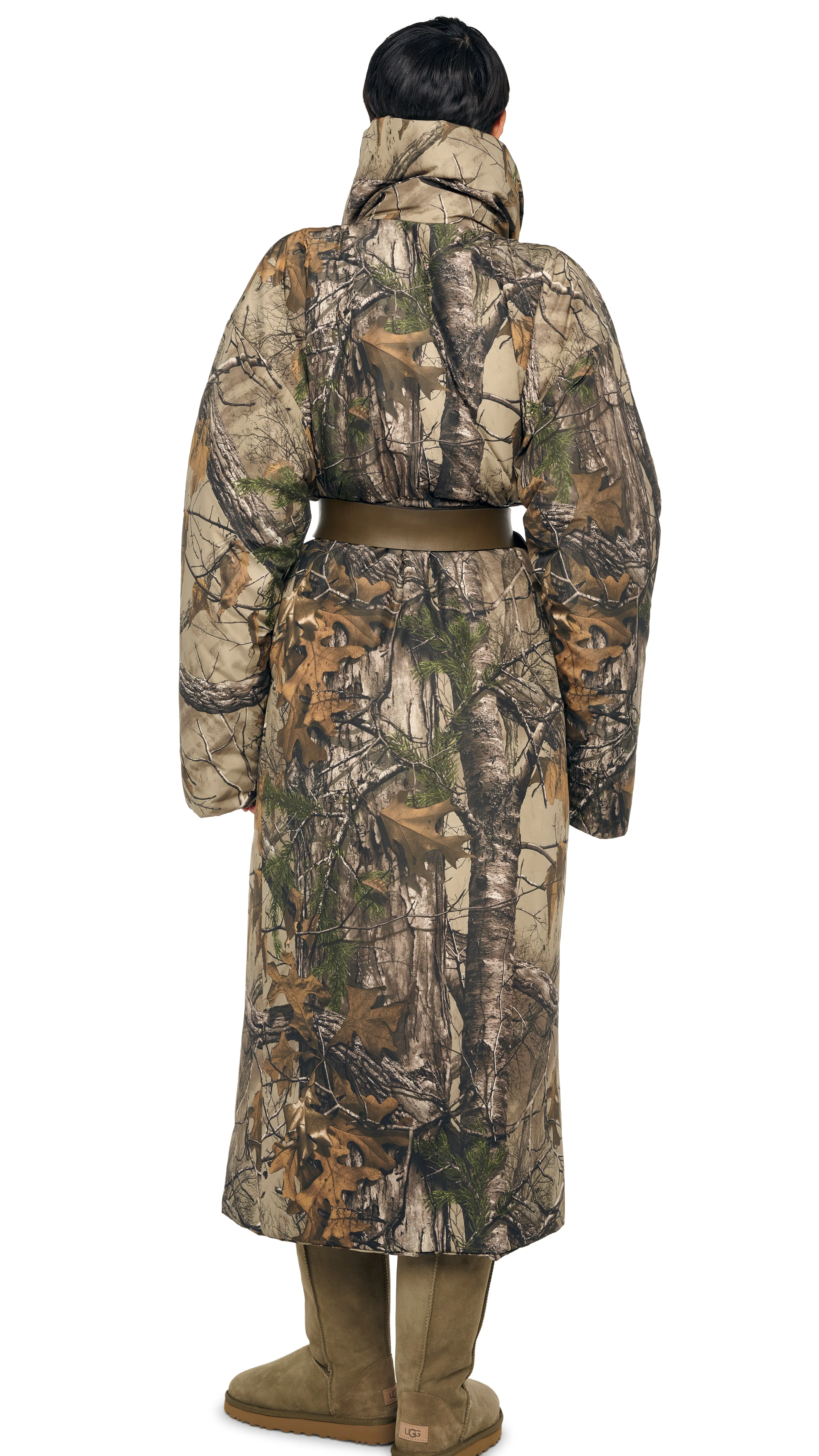 HIGH COLLAR SLEEPING BAG COAT LONG sold by Norma Kamali product image thumbnail 3