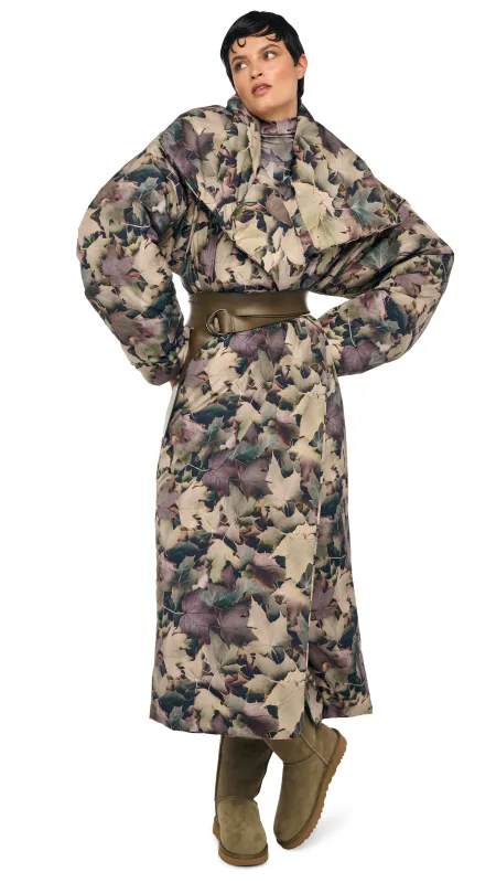 HIGH COLLAR SLEEPING BAG COAT LONG sold by Norma Kamali