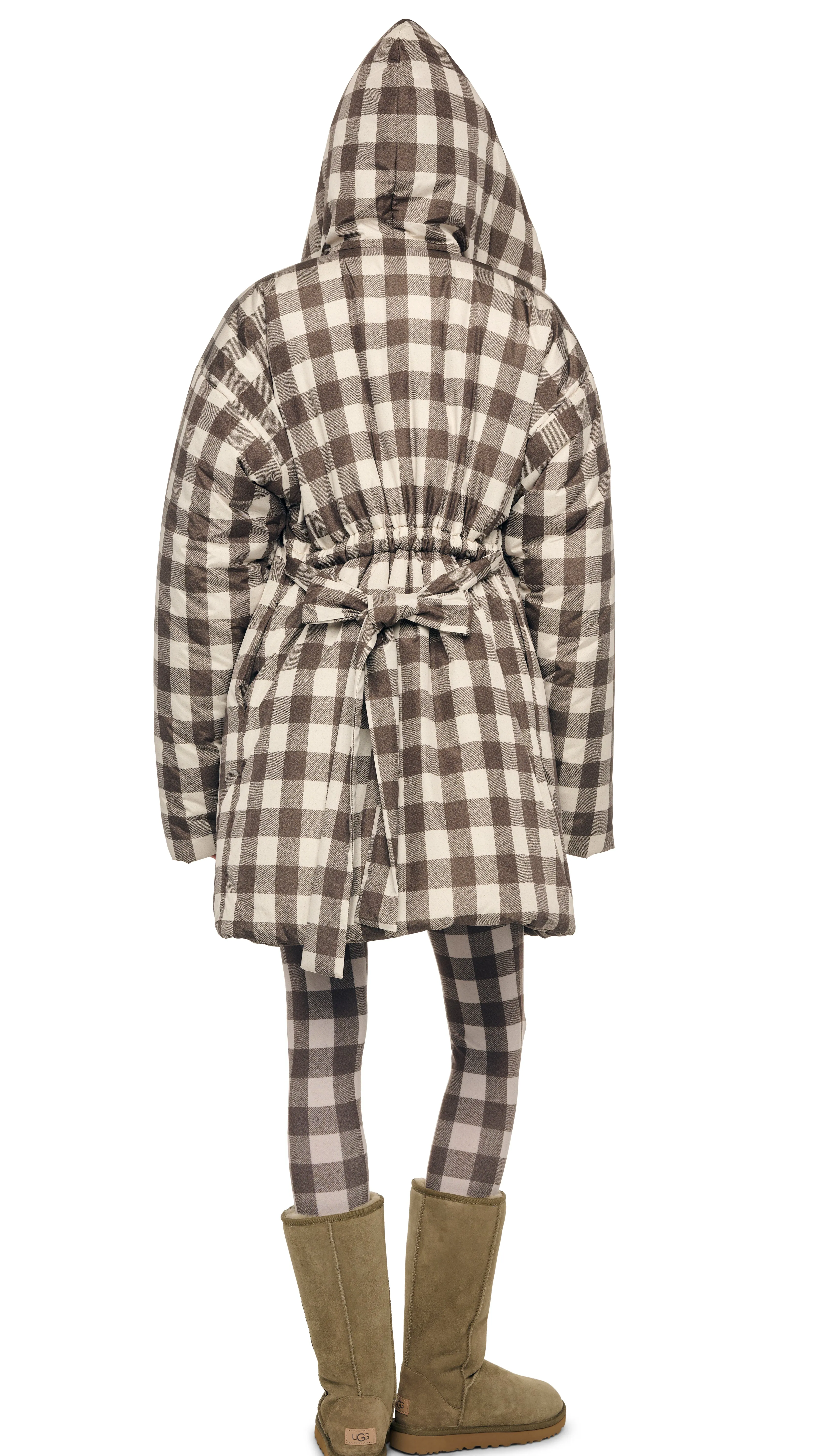 HOODED SLEEPING BAG COAT TO KNEE sold by Norma Kamali product image thumbnail 3