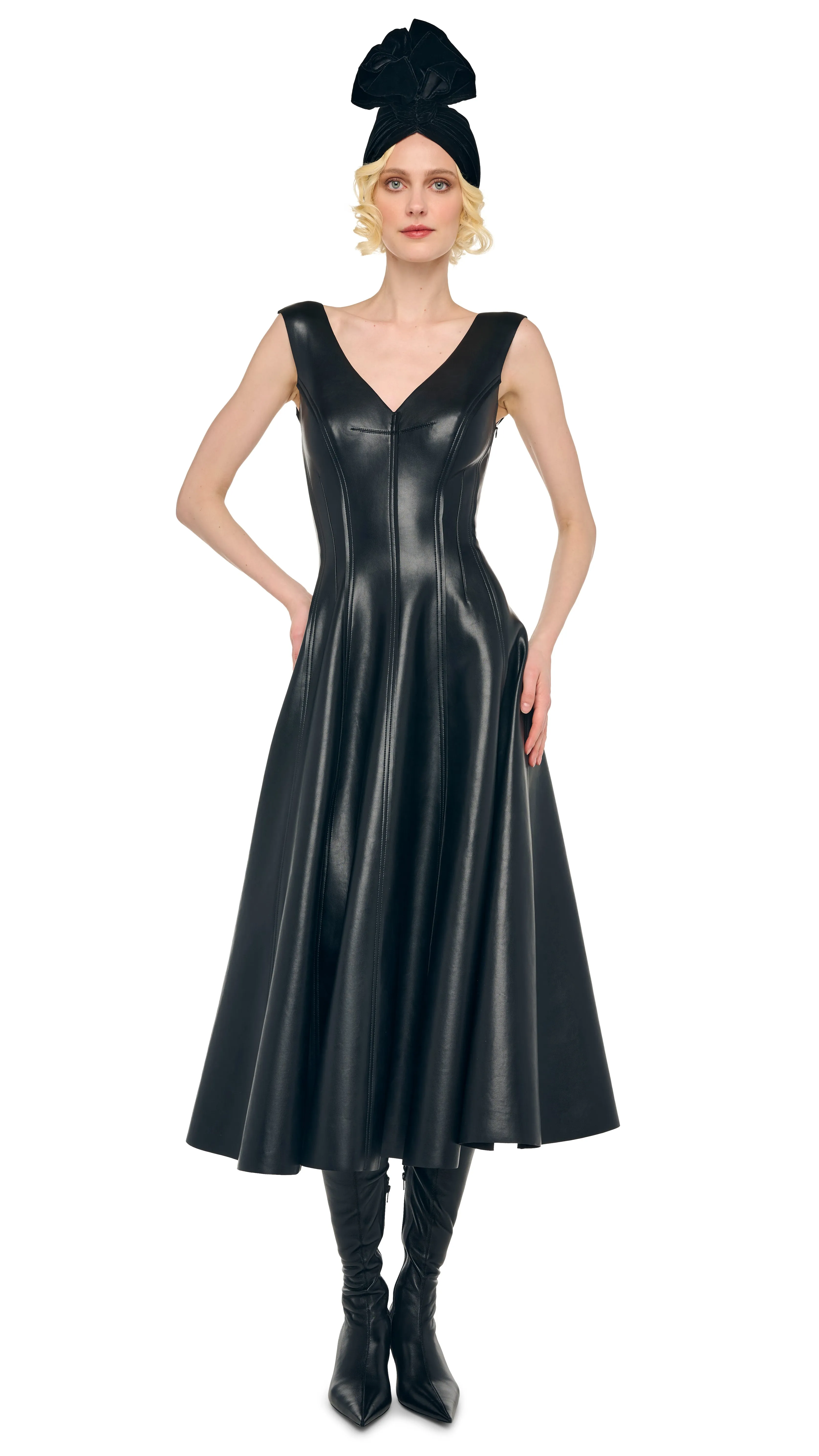 GRACE DRESS TO MIDCALF sold by Norma Kamali product image thumbnail 4