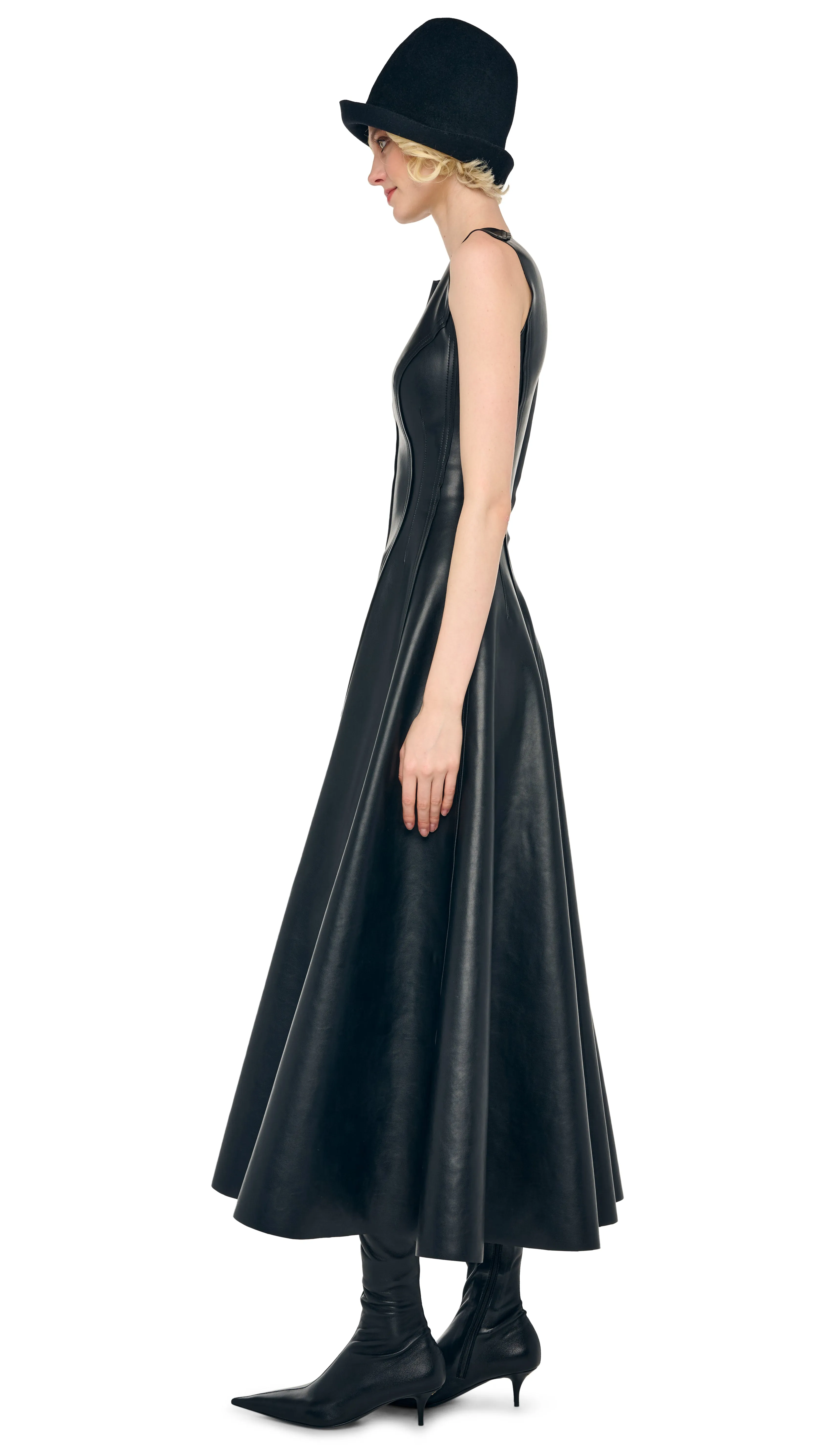 SLEEVELESS LONG GRACE DRESS sold by Norma Kamali product image thumbnail 2