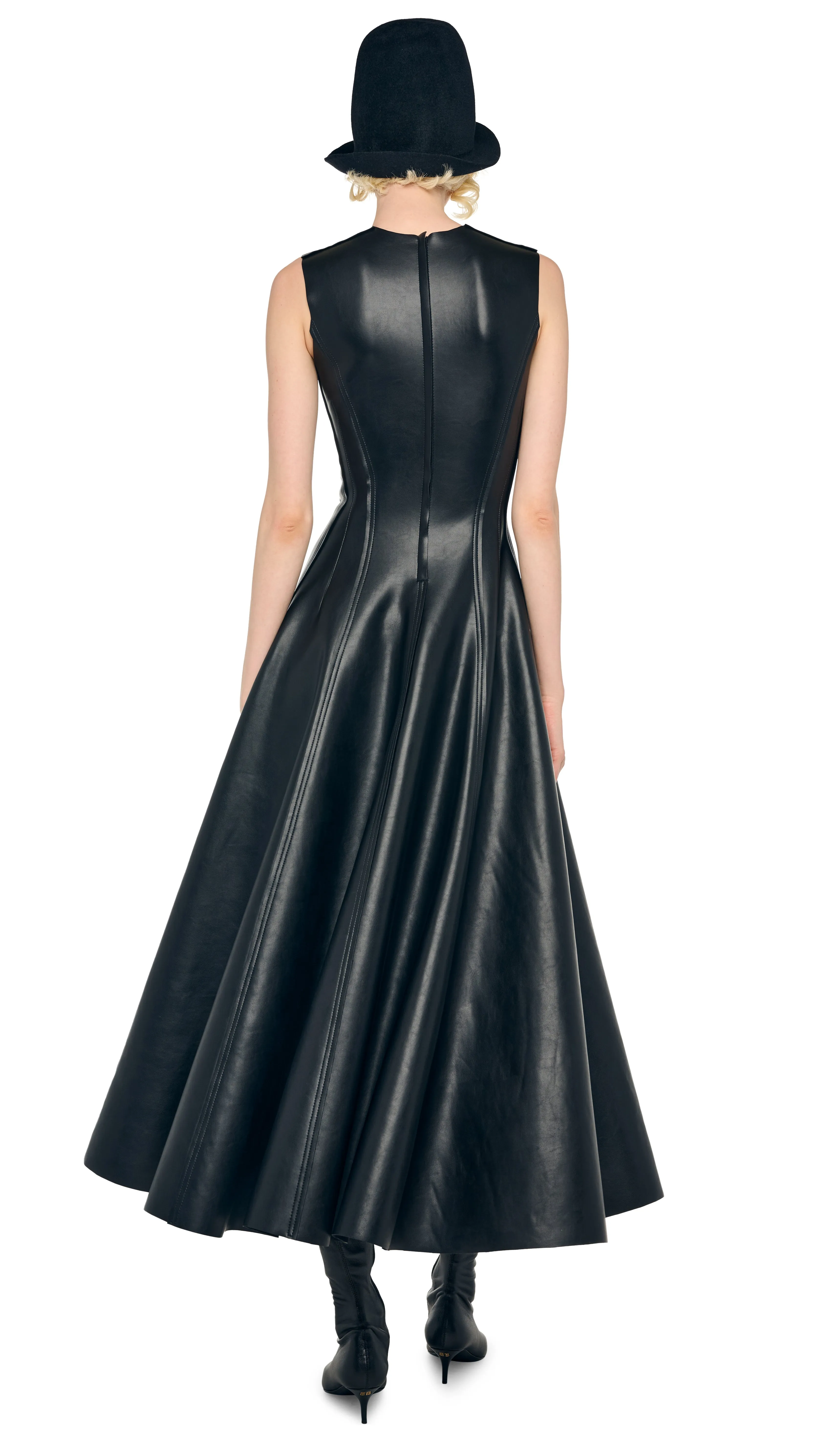 SLEEVELESS LONG GRACE DRESS sold by Norma Kamali product image thumbnail 3
