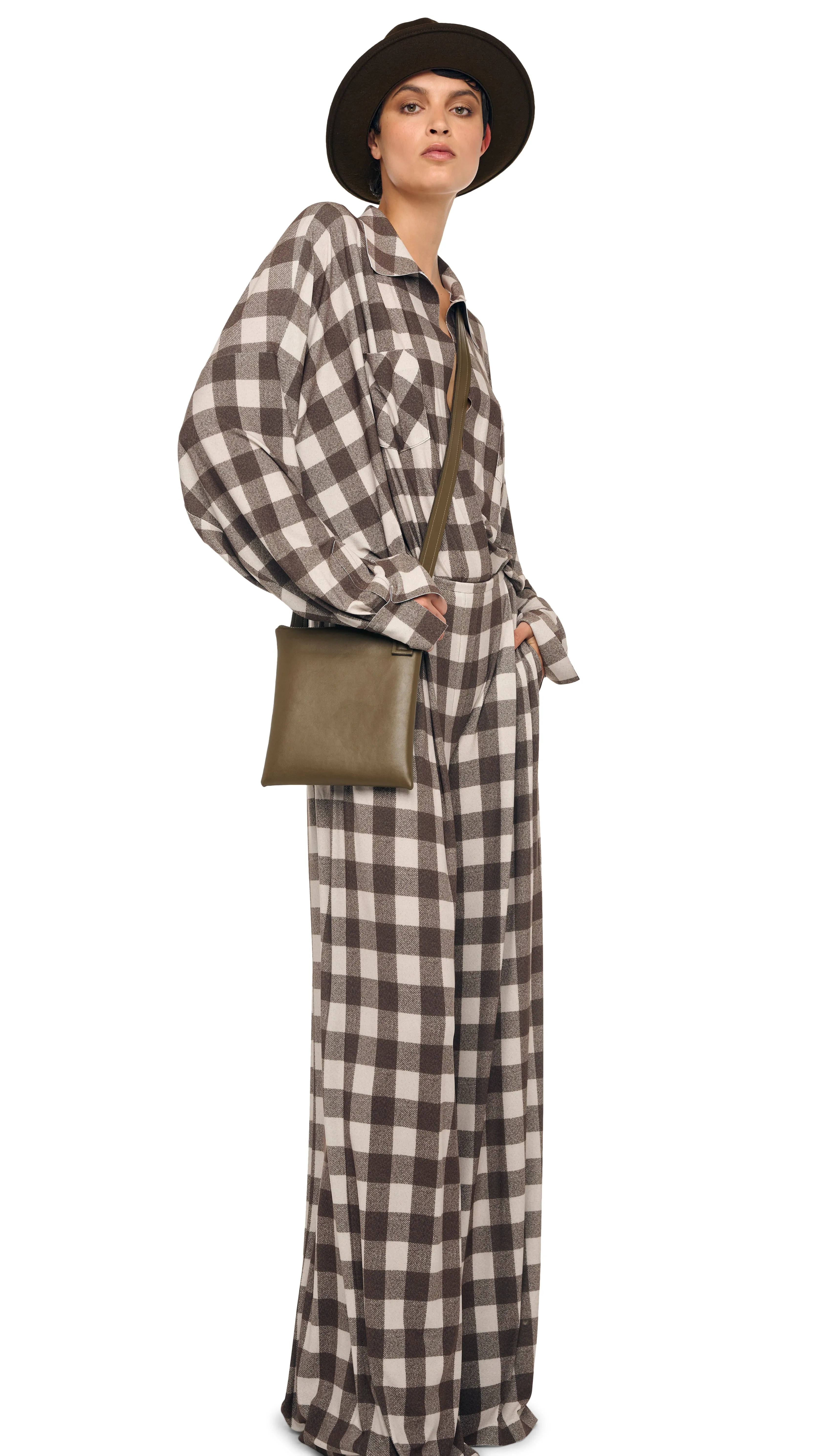 MENS PLEAT PANT sold by Norma Kamali product image thumbnail 5