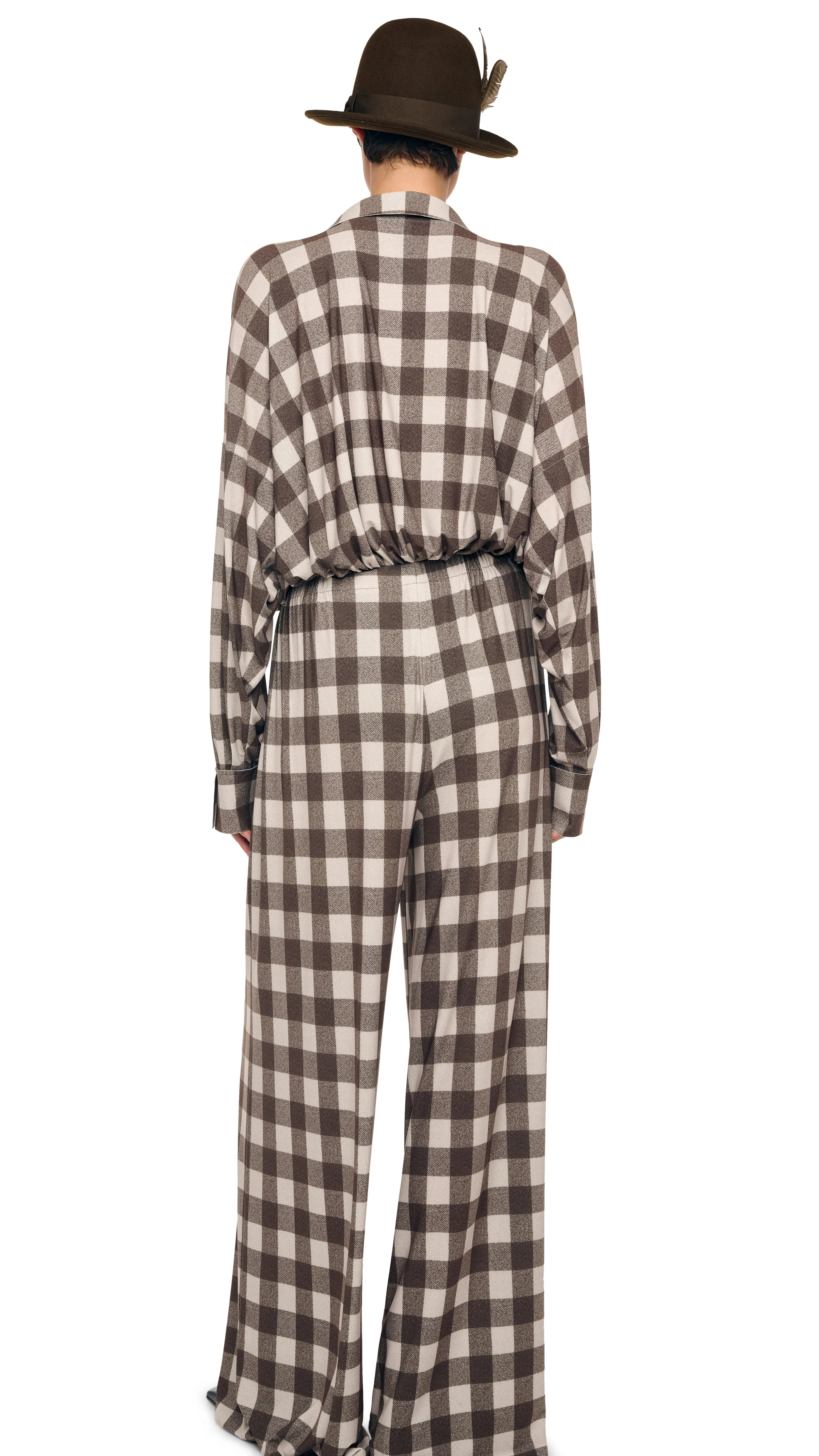 MENS PLEAT PANT sold by Norma Kamali product image thumbnail 3