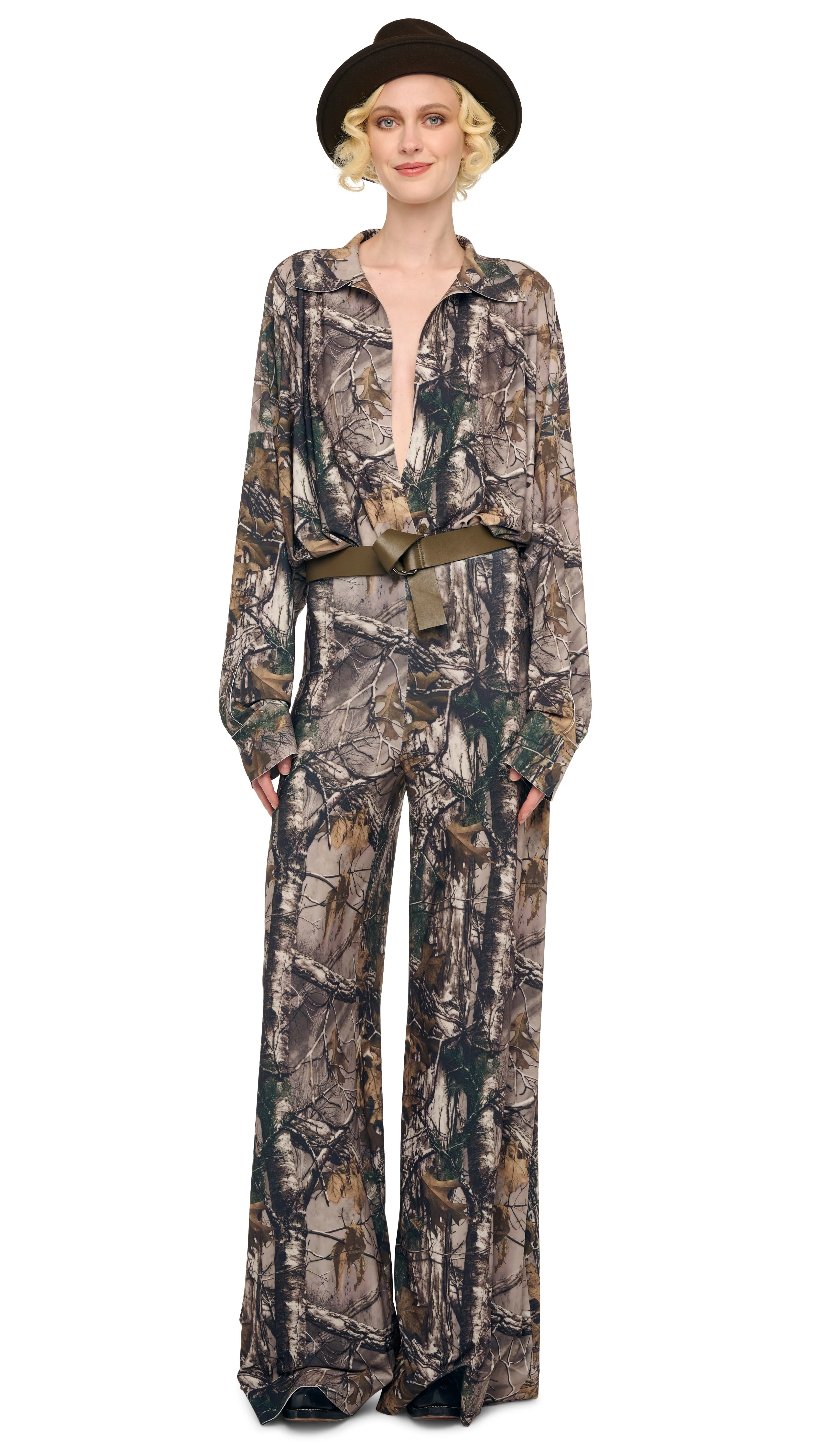 ELEPHANT PANT W/ WAISTBAND sold by Norma Kamali