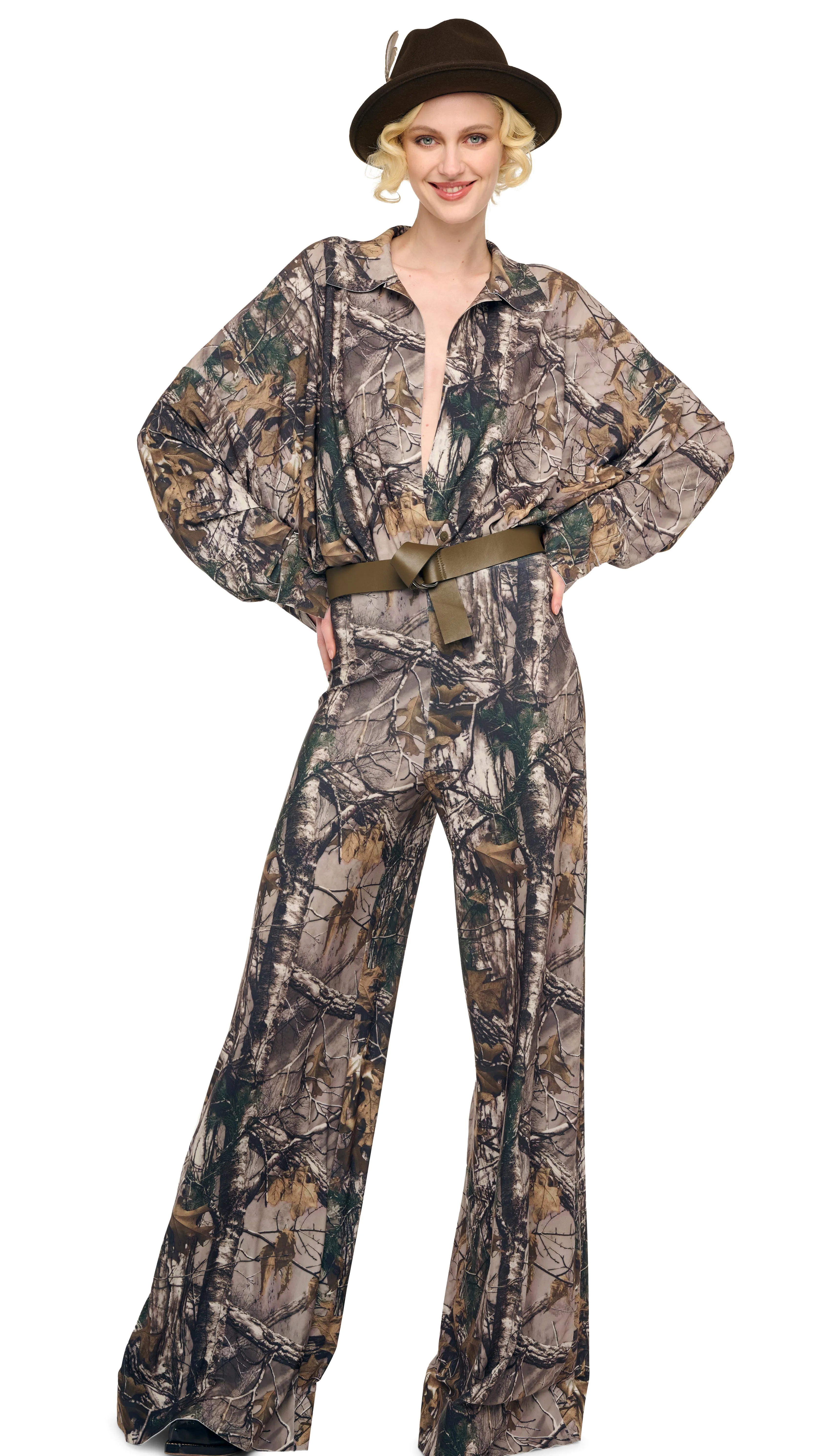 ELEPHANT PANT W/ WAISTBAND sold by Norma Kamali product image thumbnail 5