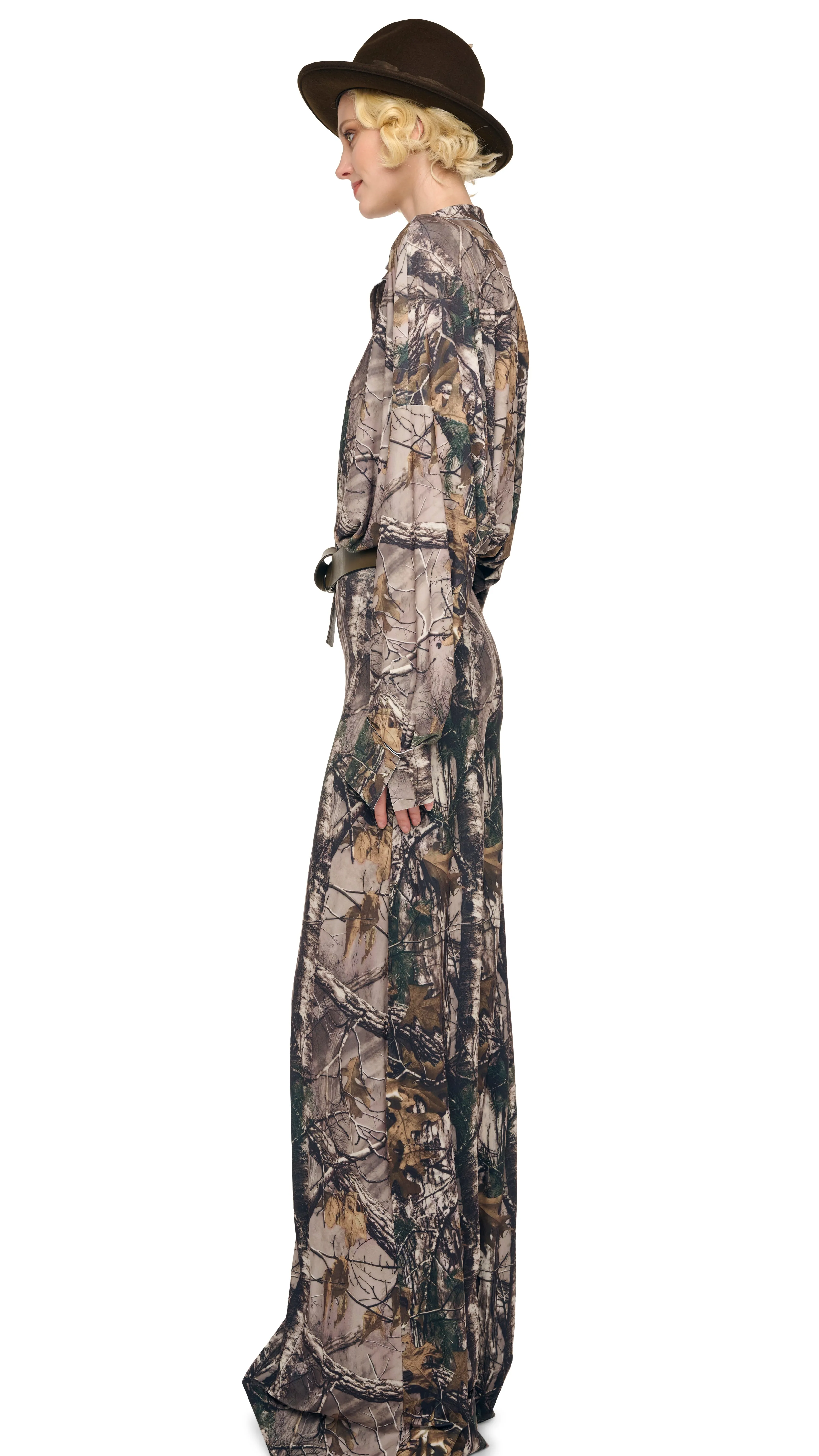 ELEPHANT PANT W/ WAISTBAND sold by Norma Kamali product image thumbnail 2