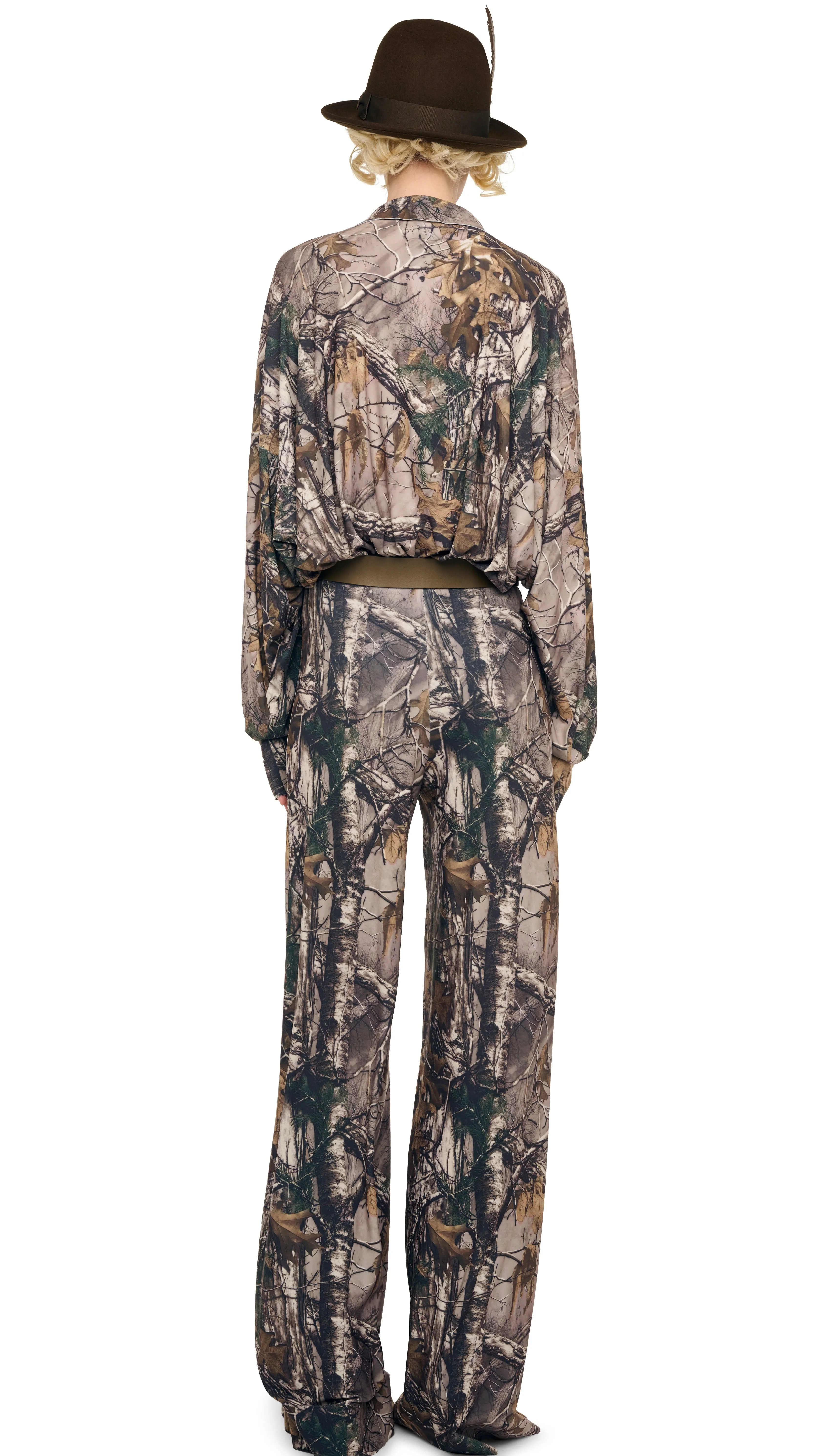 ELEPHANT PANT W/ WAISTBAND sold by Norma Kamali product image thumbnail 3