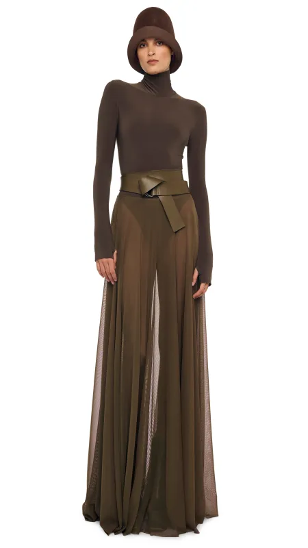 LONG SLEEVE TURTLE BODYSUIT sold by Norma Kamali