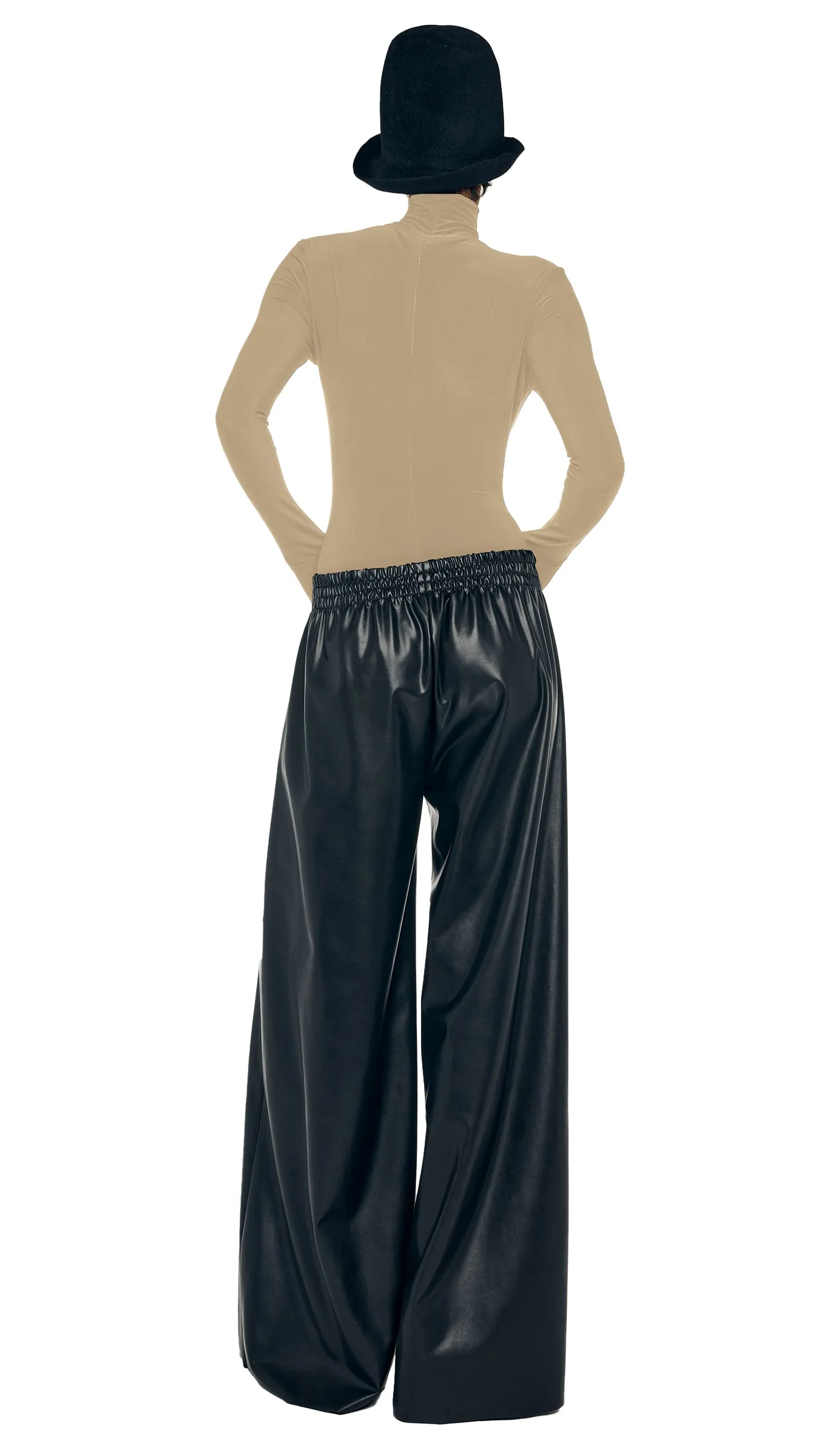 LONG SLEEVE TURTLE BODYSUIT sold by Norma Kamali product image thumbnail 3