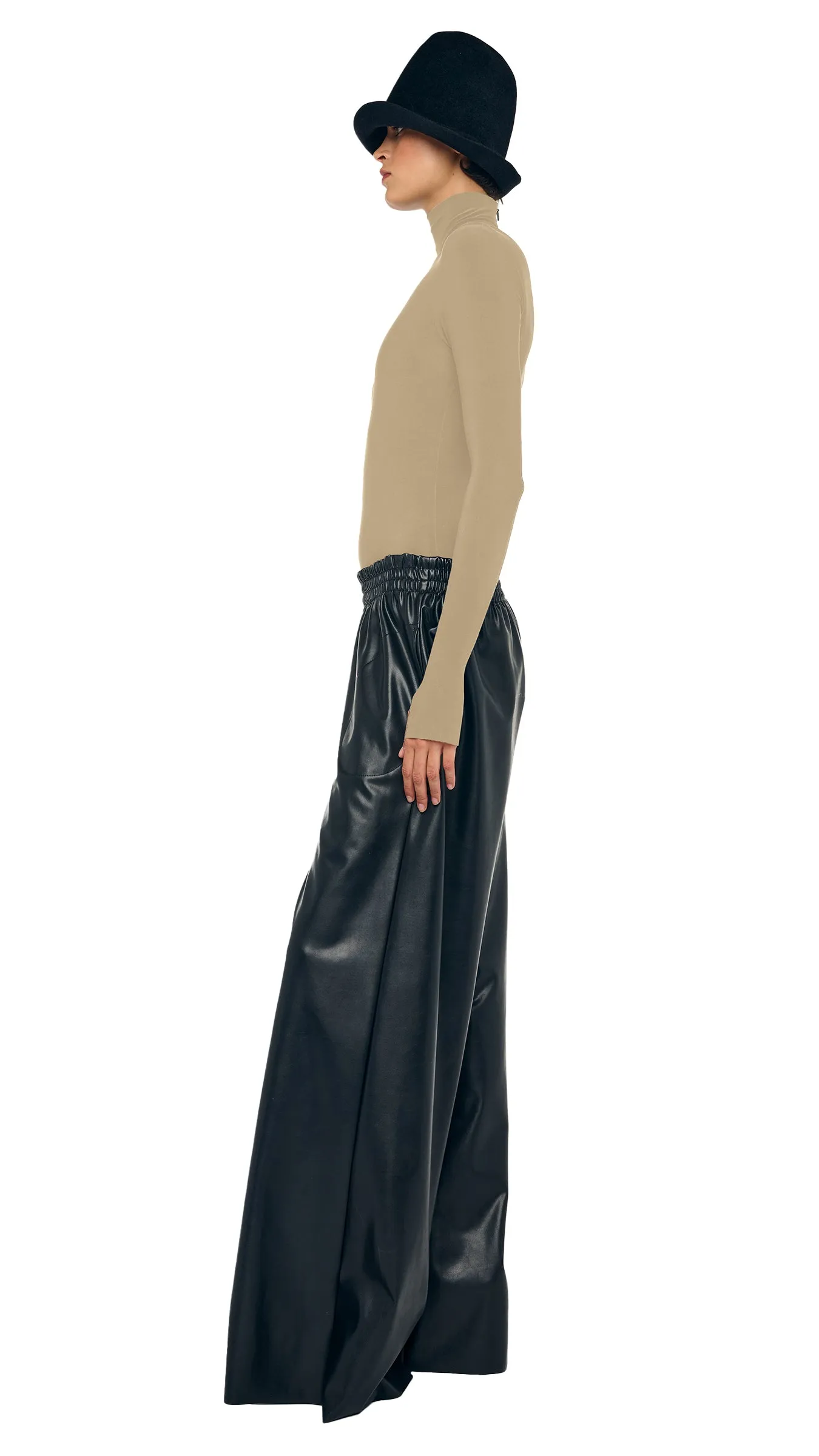 LONG SLEEVE TURTLE BODYSUIT sold by Norma Kamali product image thumbnail 2