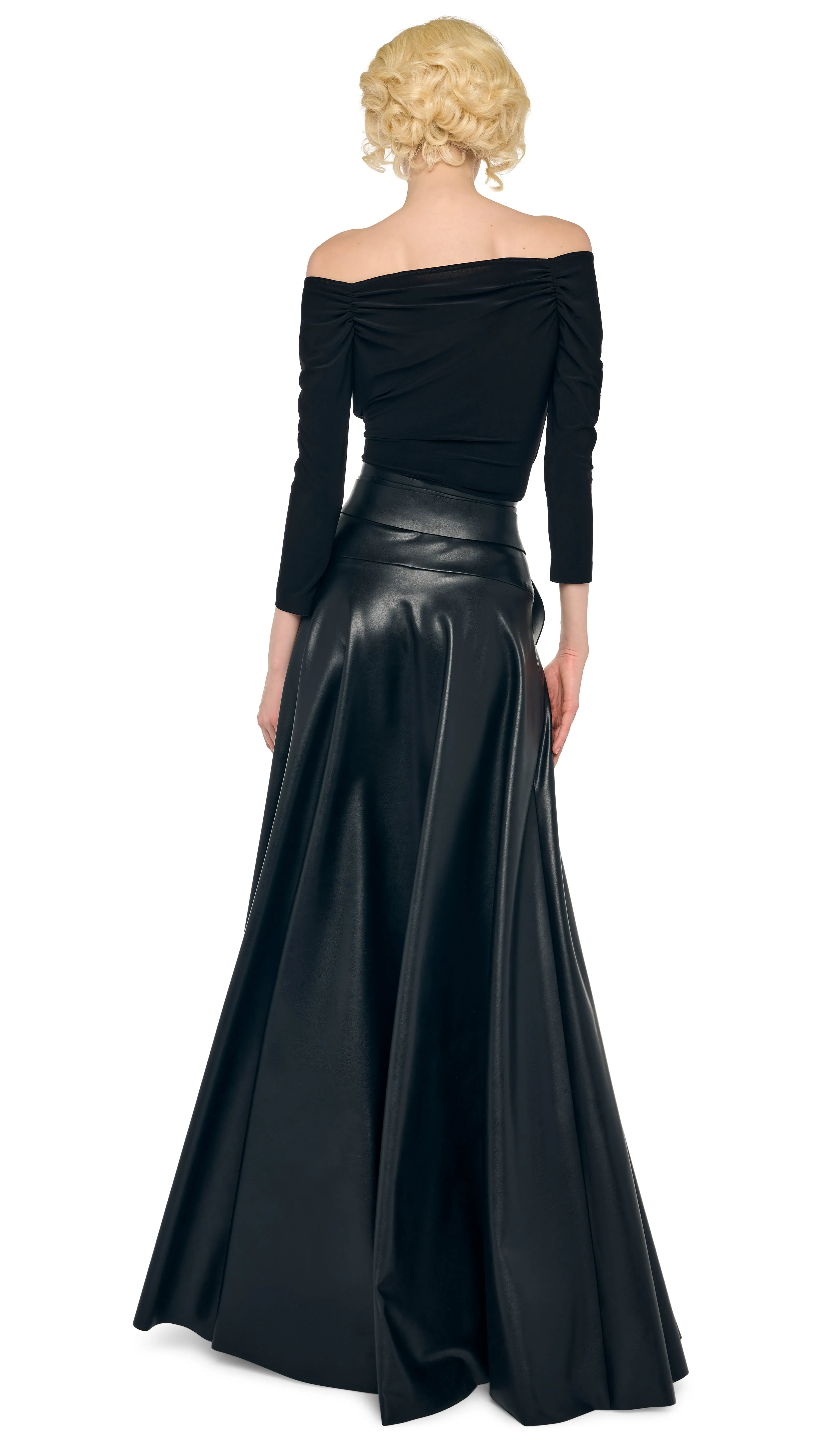 OFF SHOULDER SWEETHEART BODYSUIT sold by Norma Kamali product image thumbnail 3