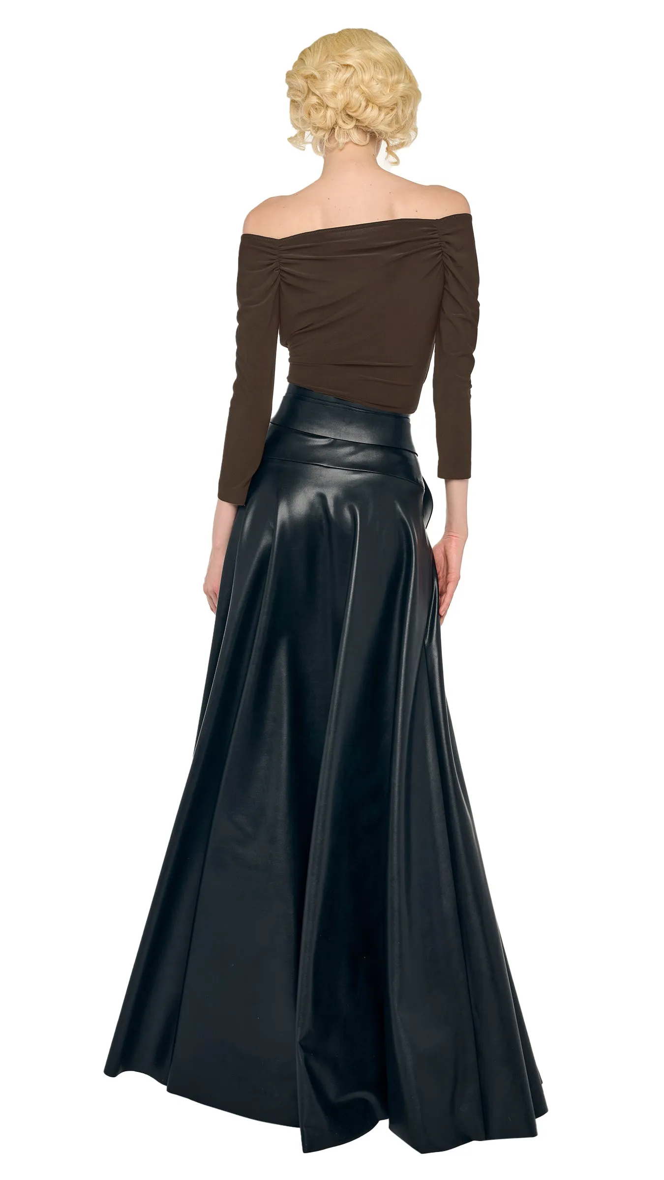 OFF SHOULDER SWEETHEART BODYSUIT sold by Norma Kamali product image thumbnail 3