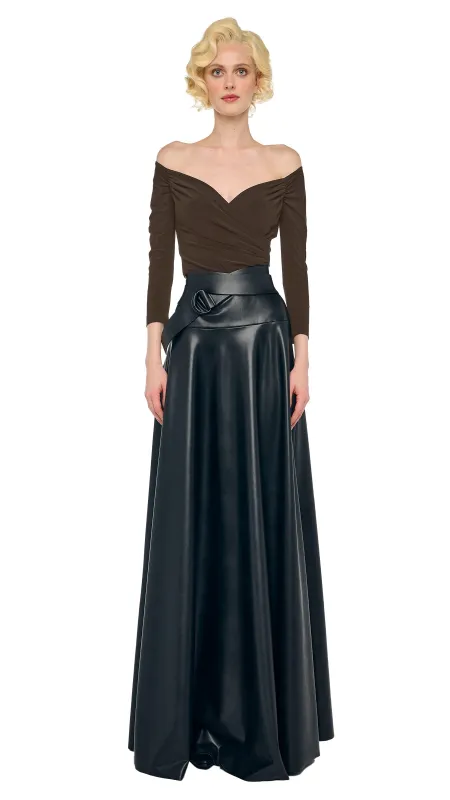 OFF SHOULDER SWEETHEART BODYSUIT sold by Norma Kamali