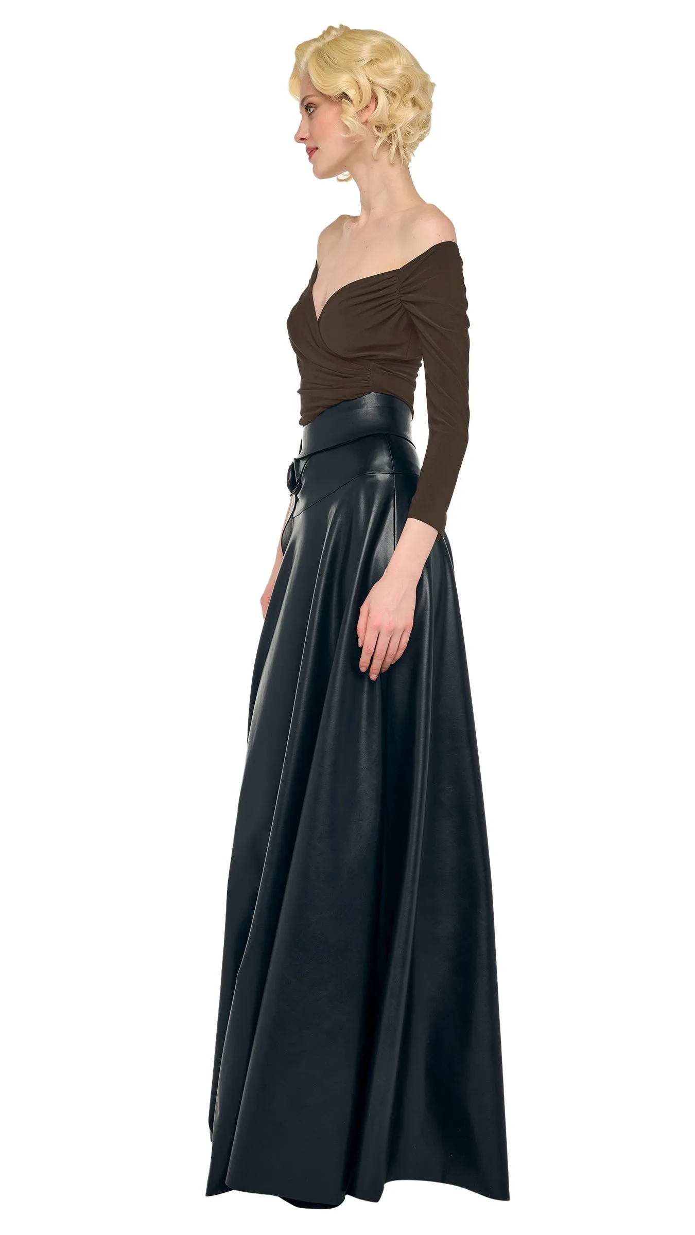 OFF SHOULDER SWEETHEART BODYSUIT sold by Norma Kamali product image thumbnail 2