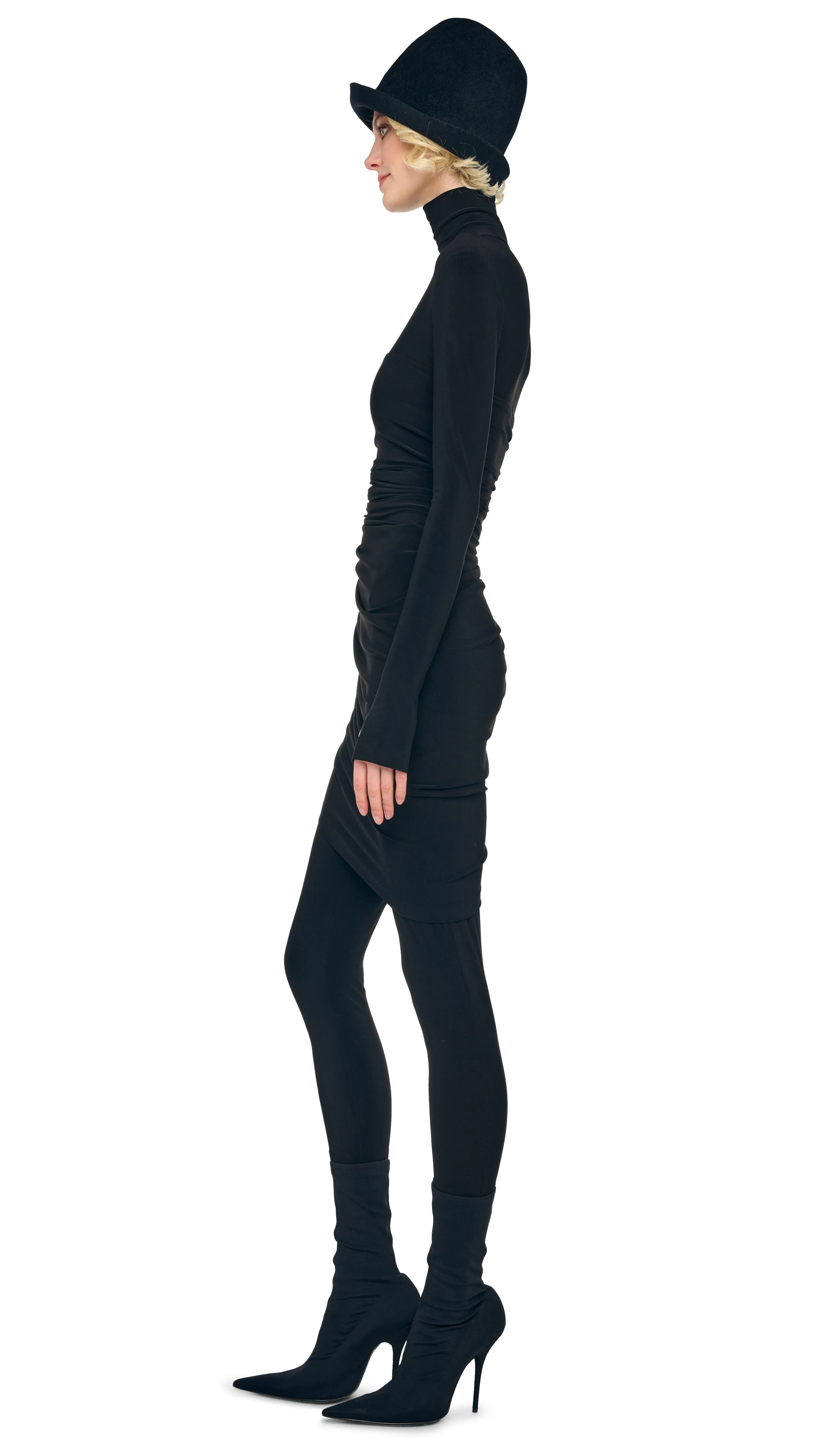 DIANA MINI DRESS W/ CATSUIT sold by Norma Kamali product image thumbnail 2