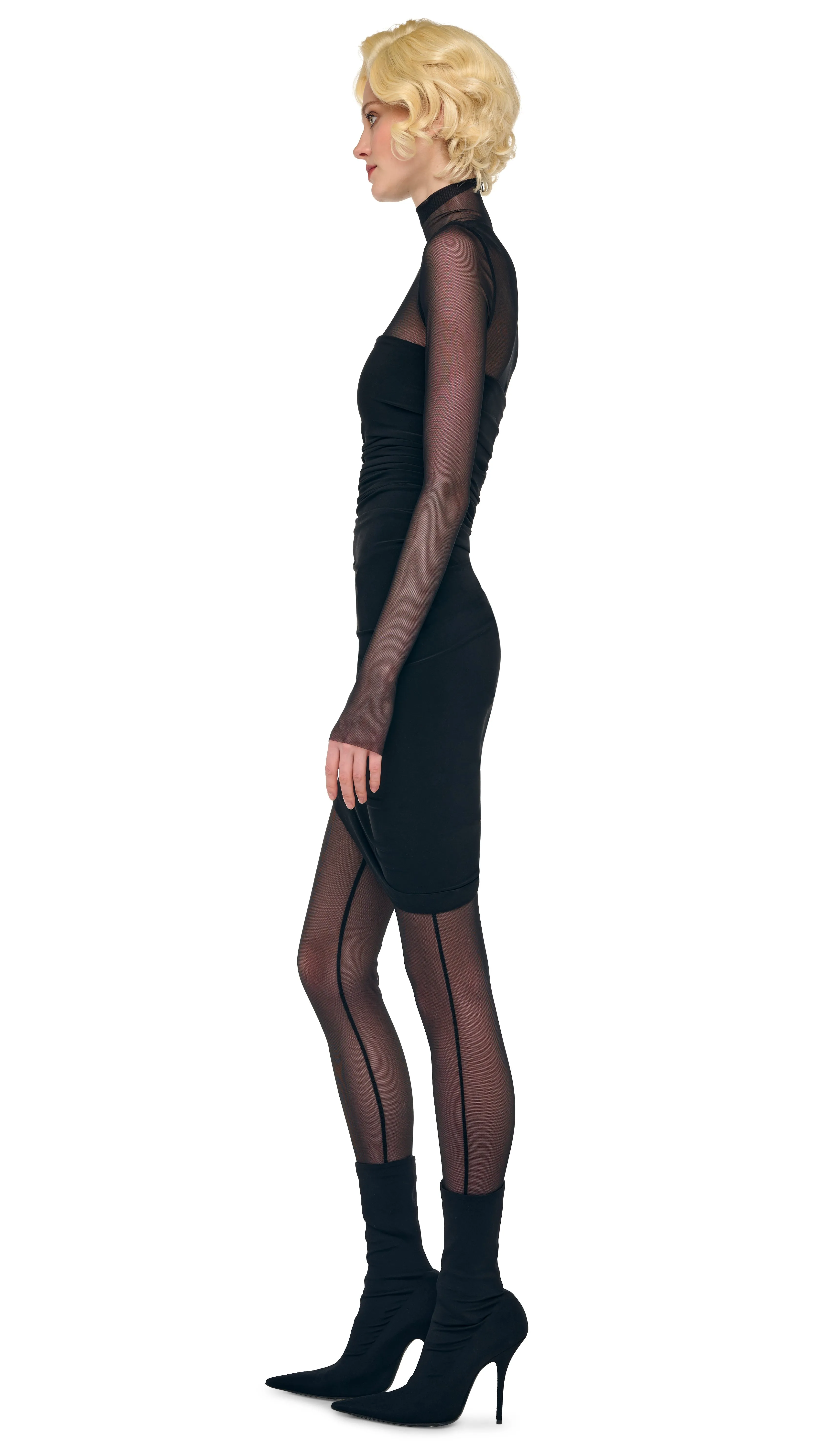 DIANA MINI DRESS W/ CATSUIT sold by Norma Kamali product image thumbnail 2