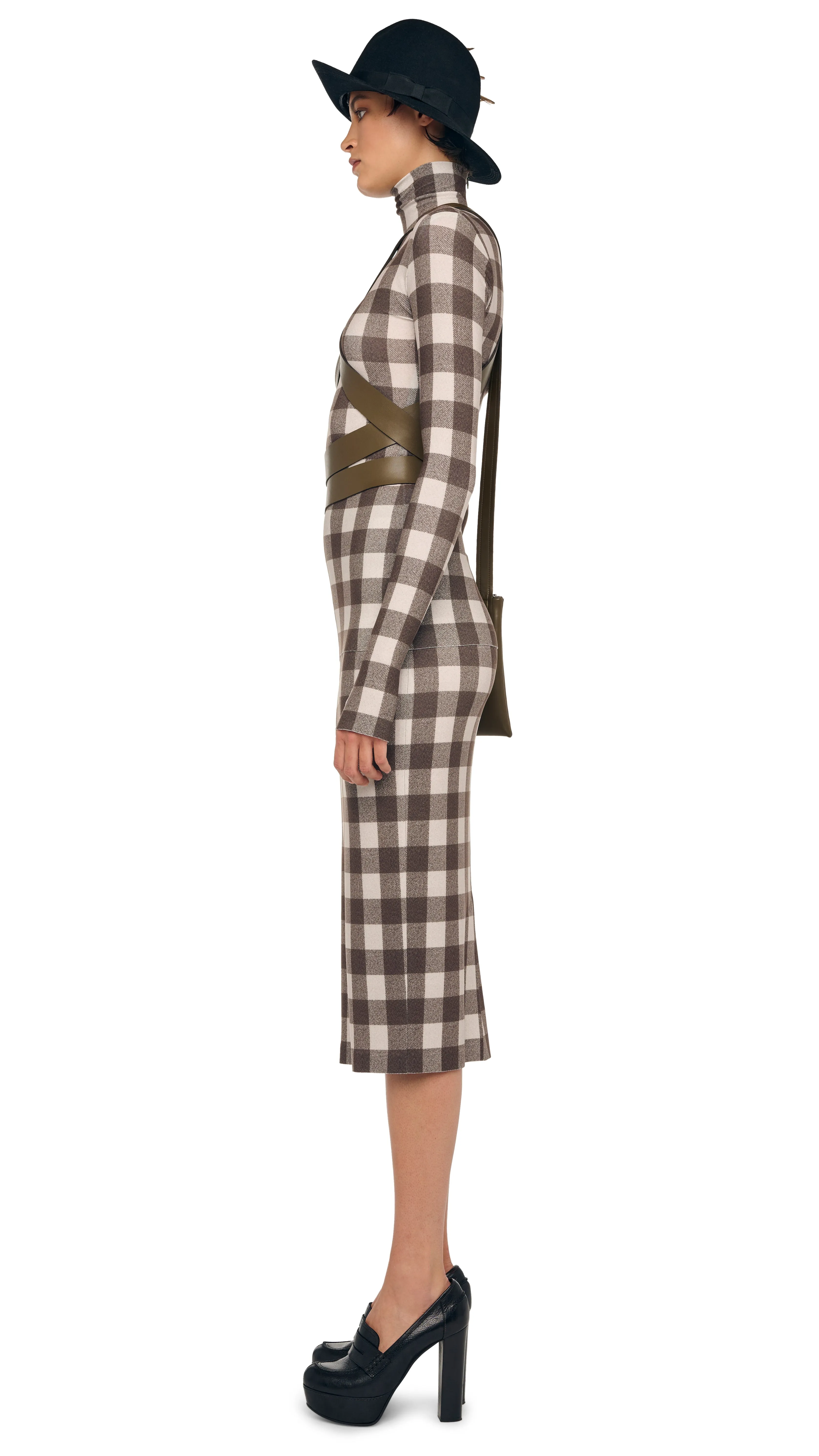 STRAIGHT SKIRT TO MIDCALF sold by Norma Kamali product image thumbnail 2