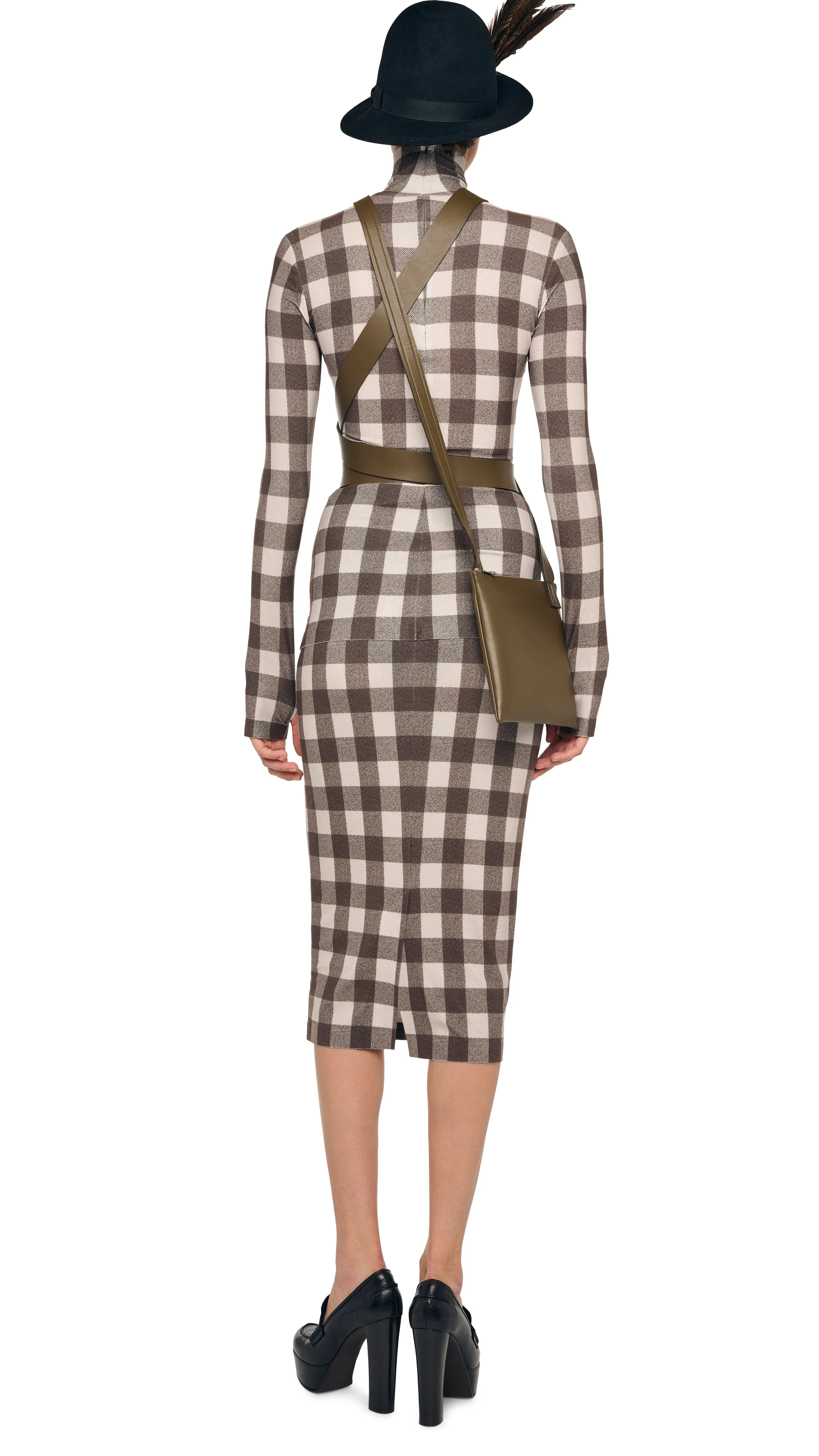 STRAIGHT SKIRT TO MIDCALF sold by Norma Kamali product image thumbnail 3