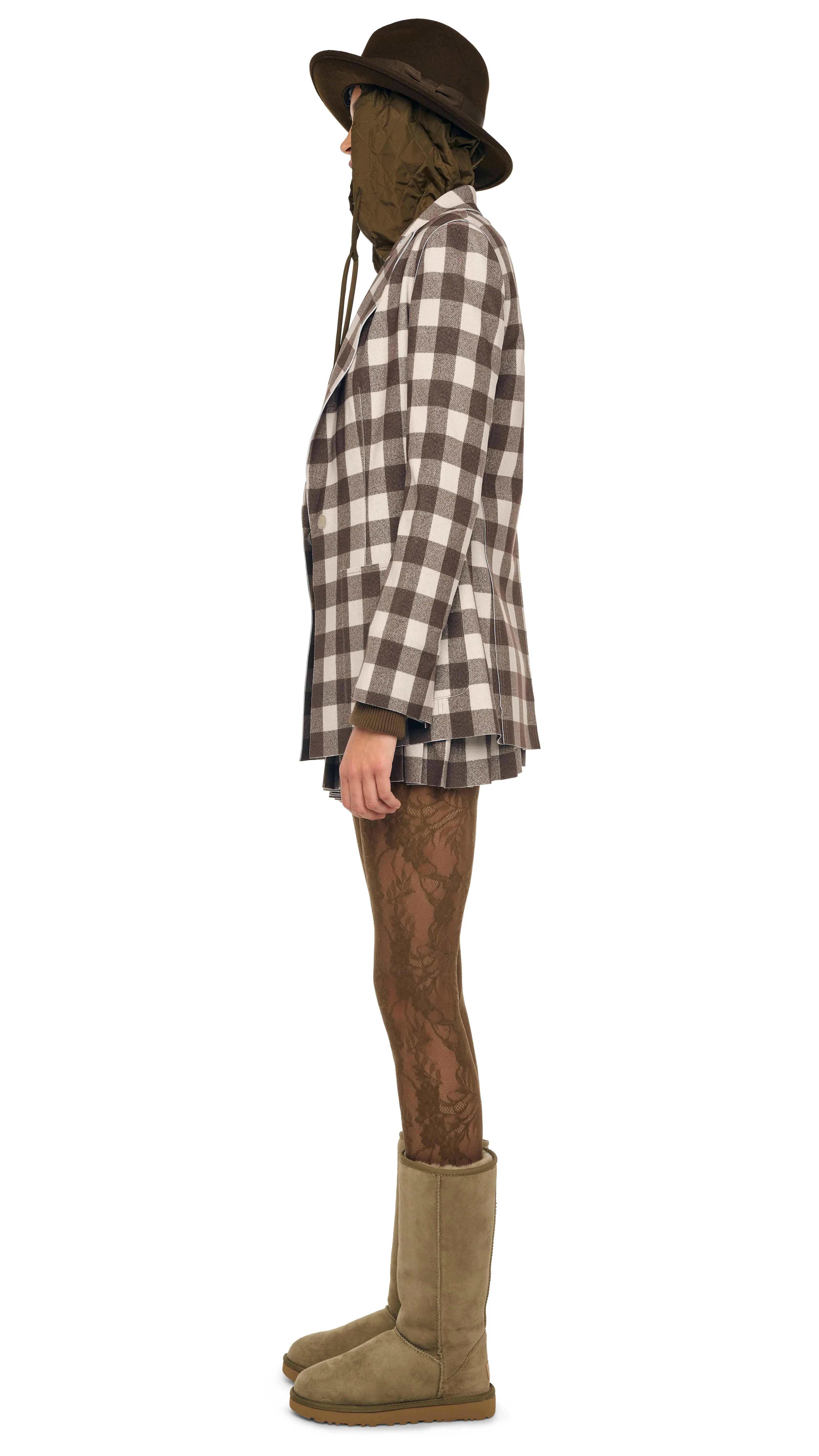 PLEATED MINI SKIRT sold by Norma Kamali product image thumbnail 2