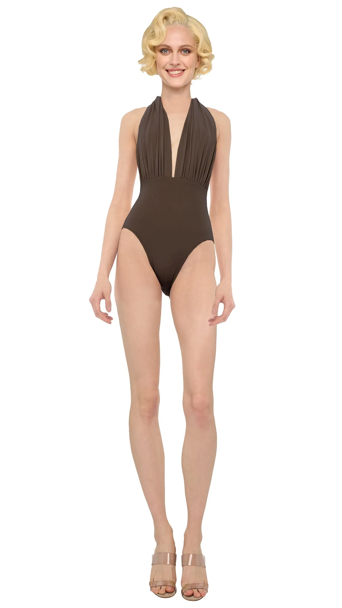 HALTER LOW BACK MIO sold by Norma Kamali