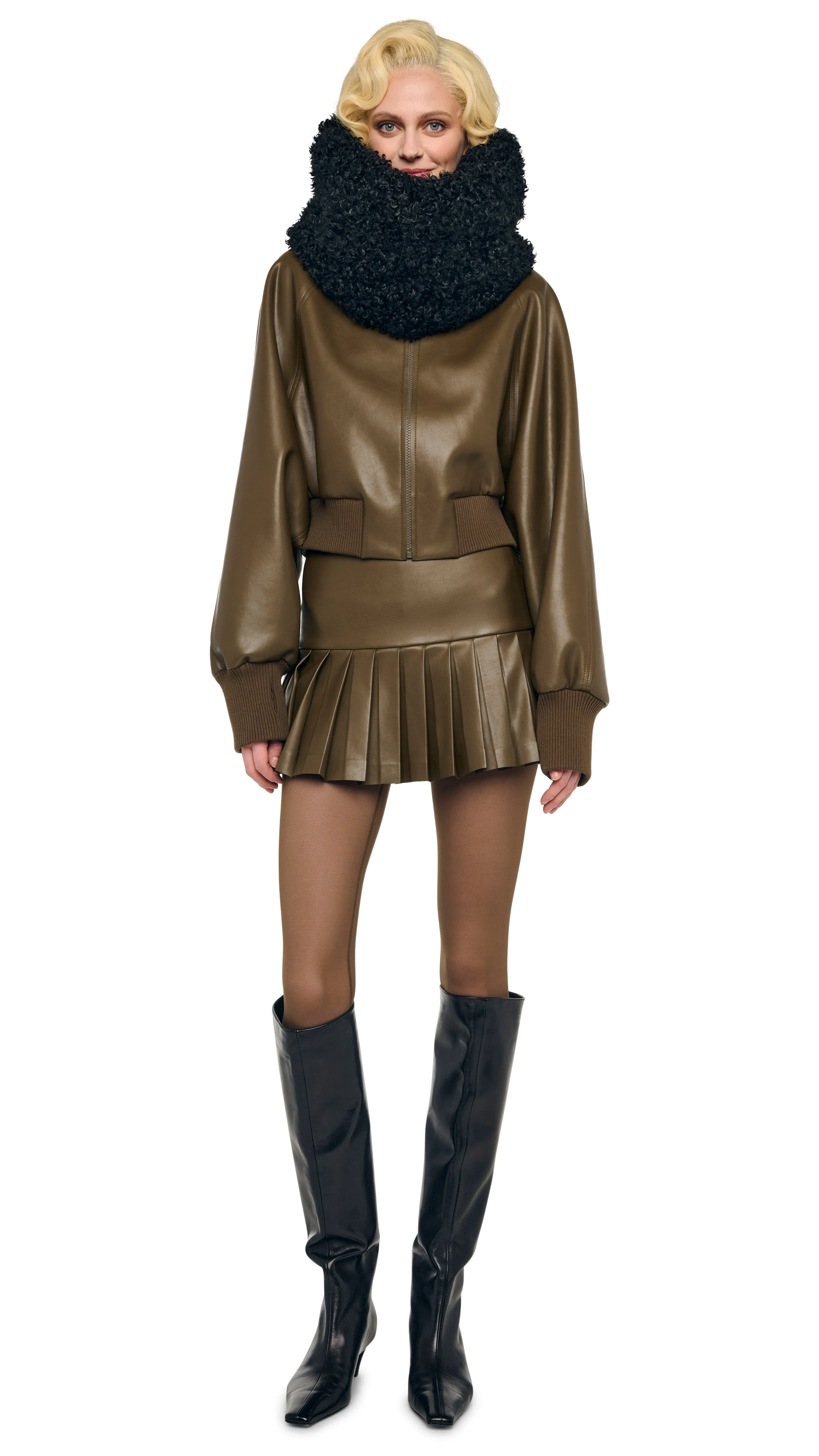 TUBE SCARF sold by Norma Kamali product image thumbnail 5