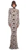 LONG SLEEVE TURTLE FISHTAIL GOWN sold by Norma Kamali