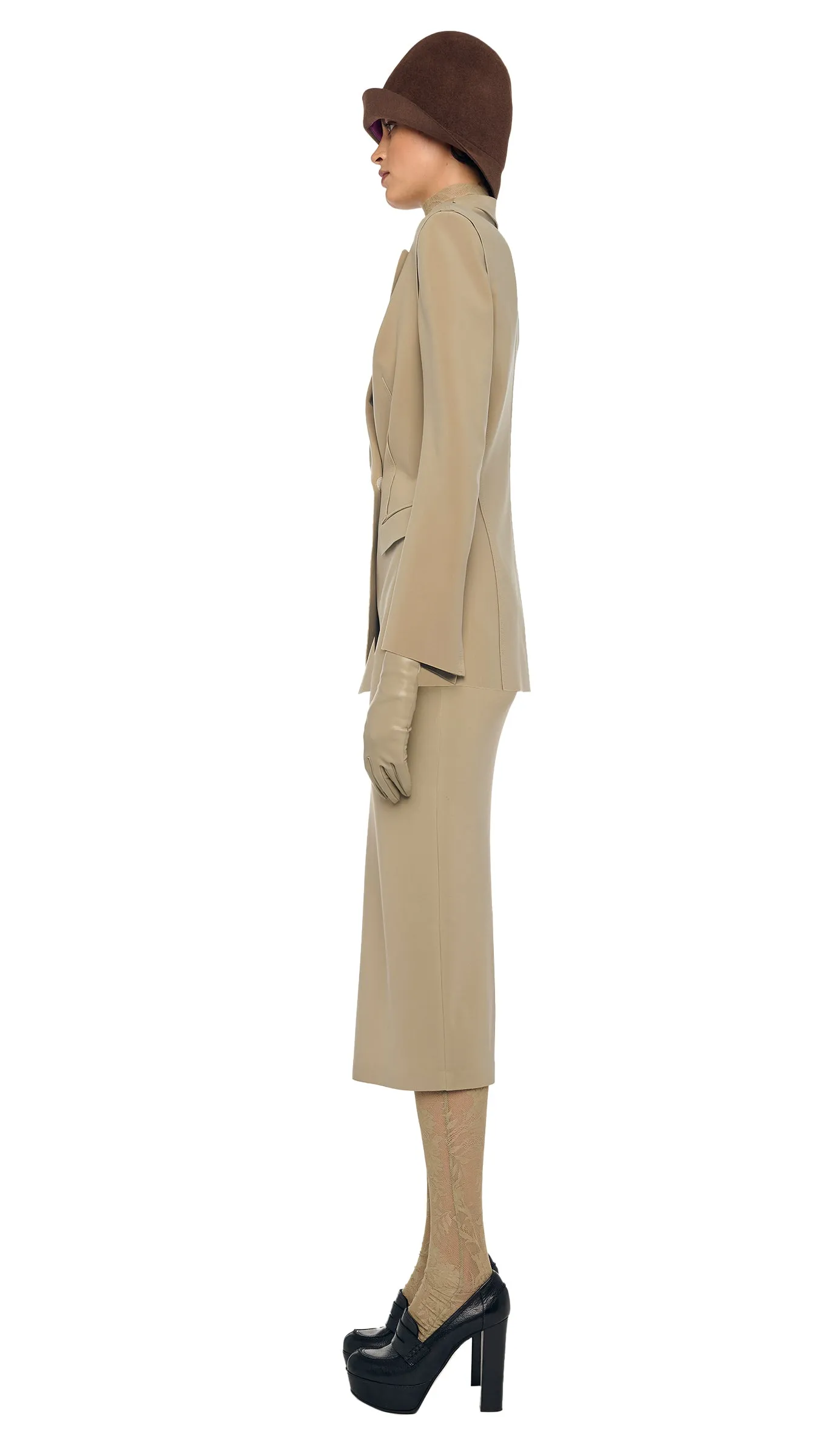 CLASSIC DOUBLE BREASTED JACKET sold by Norma Kamali product image thumbnail 2