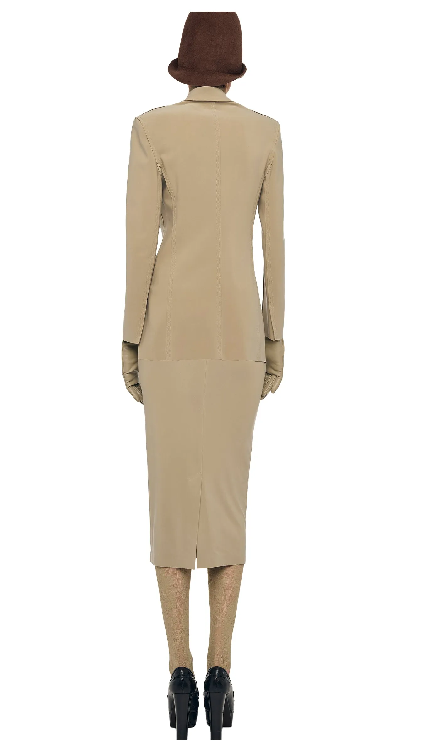 CLASSIC DOUBLE BREASTED JACKET sold by Norma Kamali product image thumbnail 3