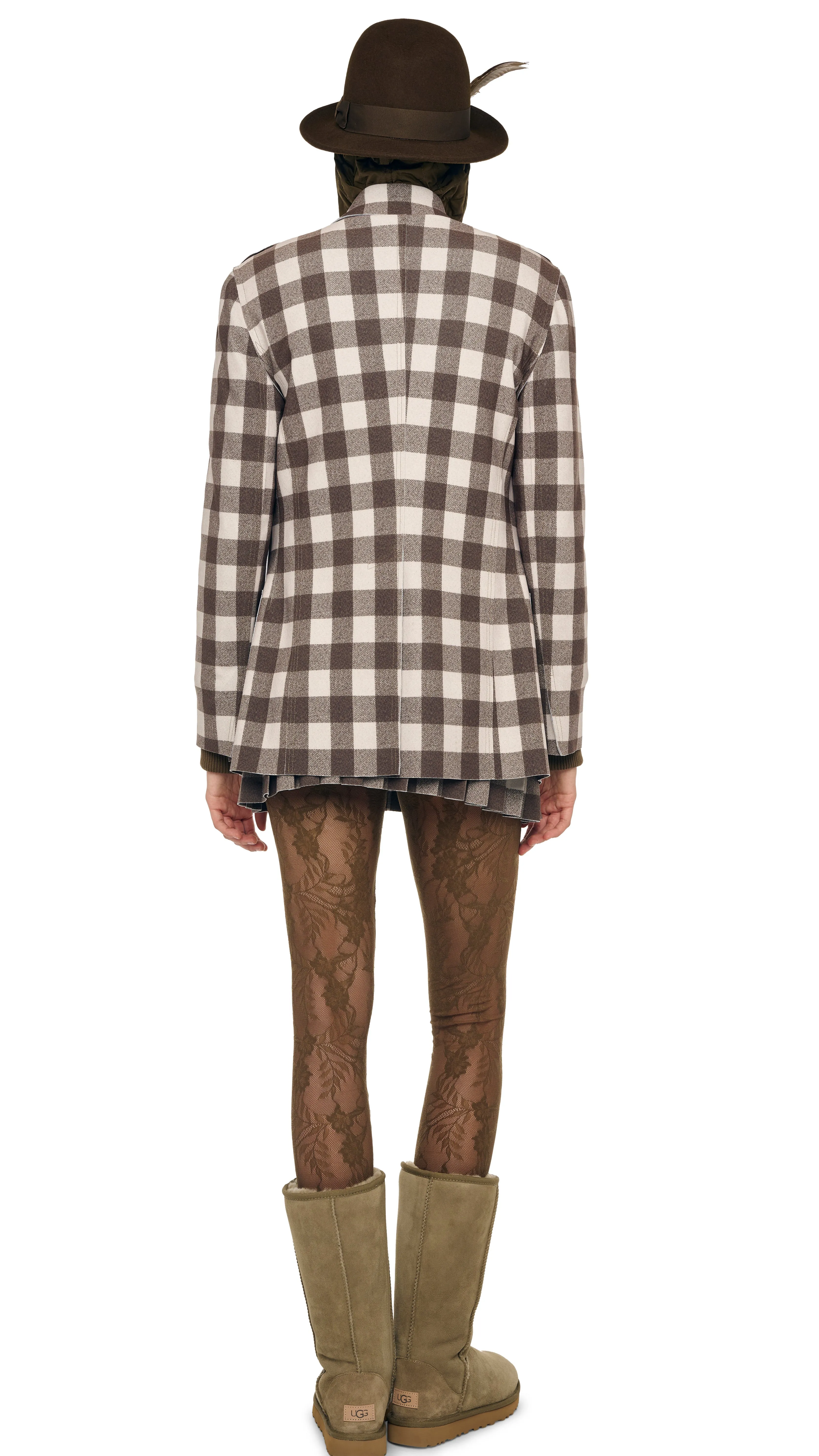 EASY FIT SB JACKET W/ PATCH POCKET sold by Norma Kamali product image thumbnail 3