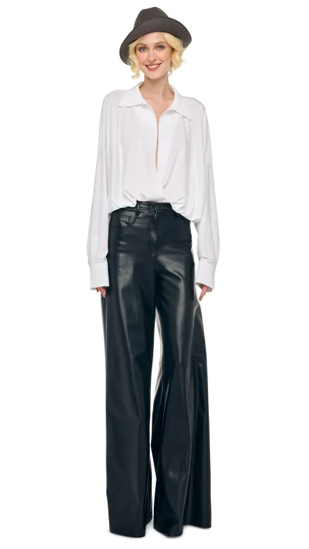 SUPER OS BF NK SHIRT BODYSUIT sold by Norma Kamali