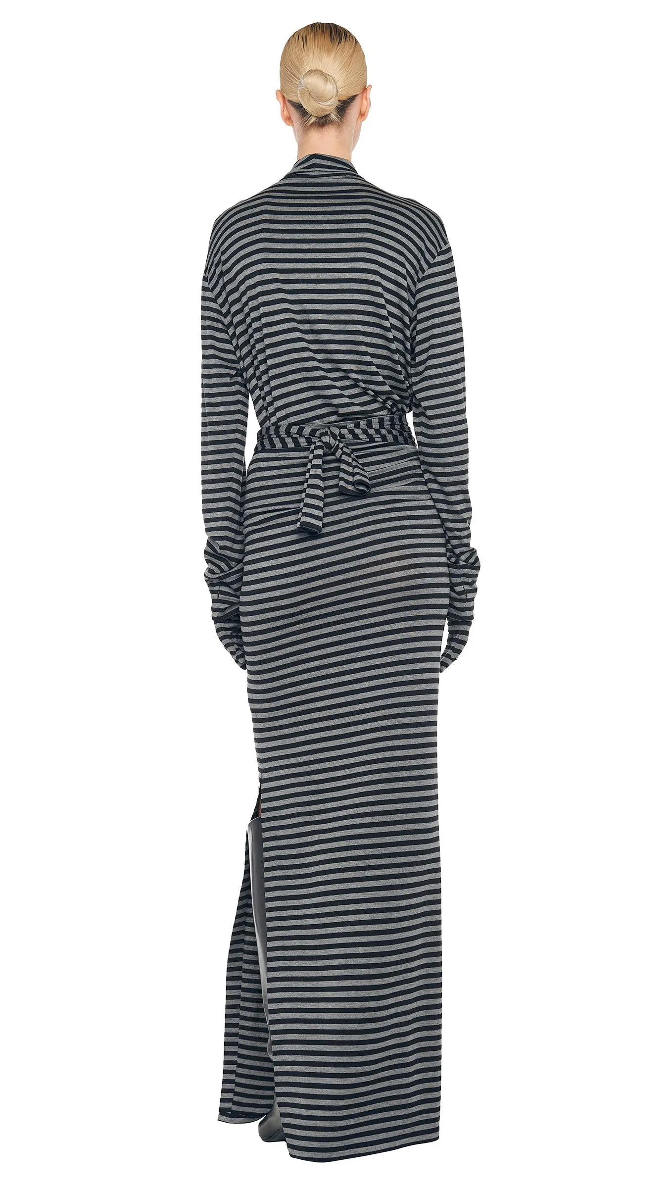 ALL IN ONE SIDE SLIT LONG SKIRT sold by Norma Kamali product image thumbnail 2