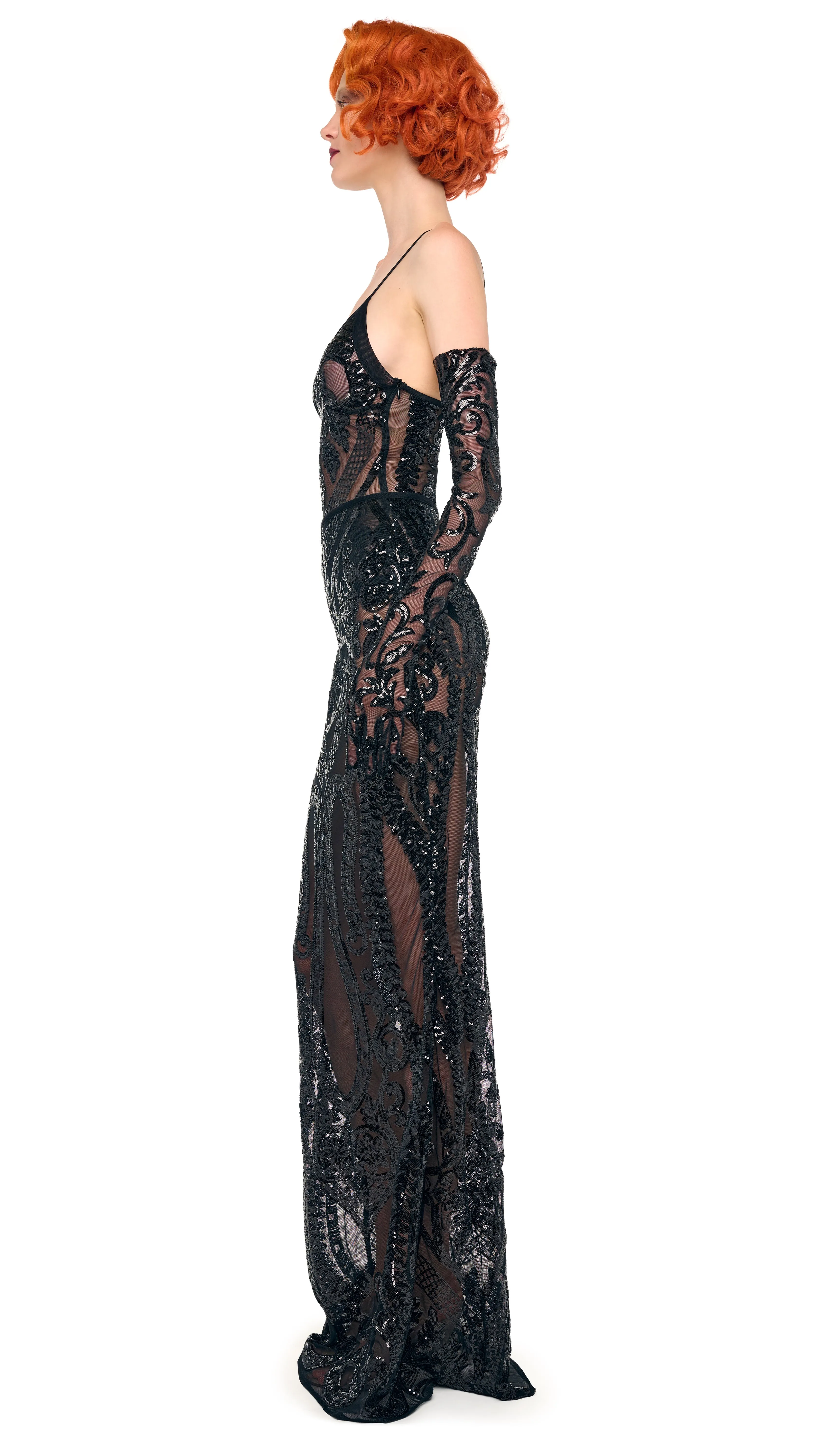 OBIE LONG SKIRT sold by Norma Kamali product image thumbnail 2