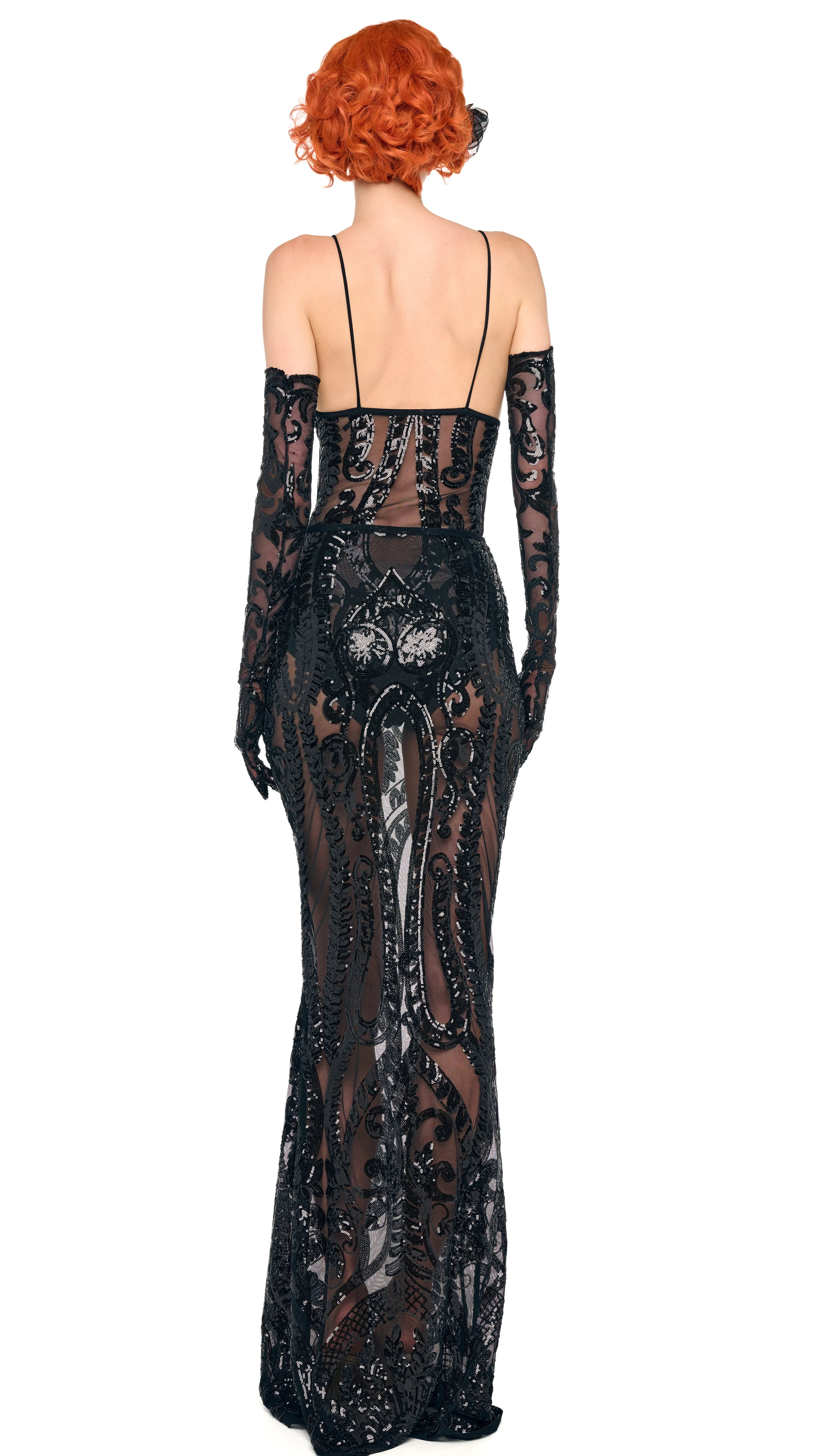 OBIE LONG SKIRT sold by Norma Kamali product image thumbnail 3