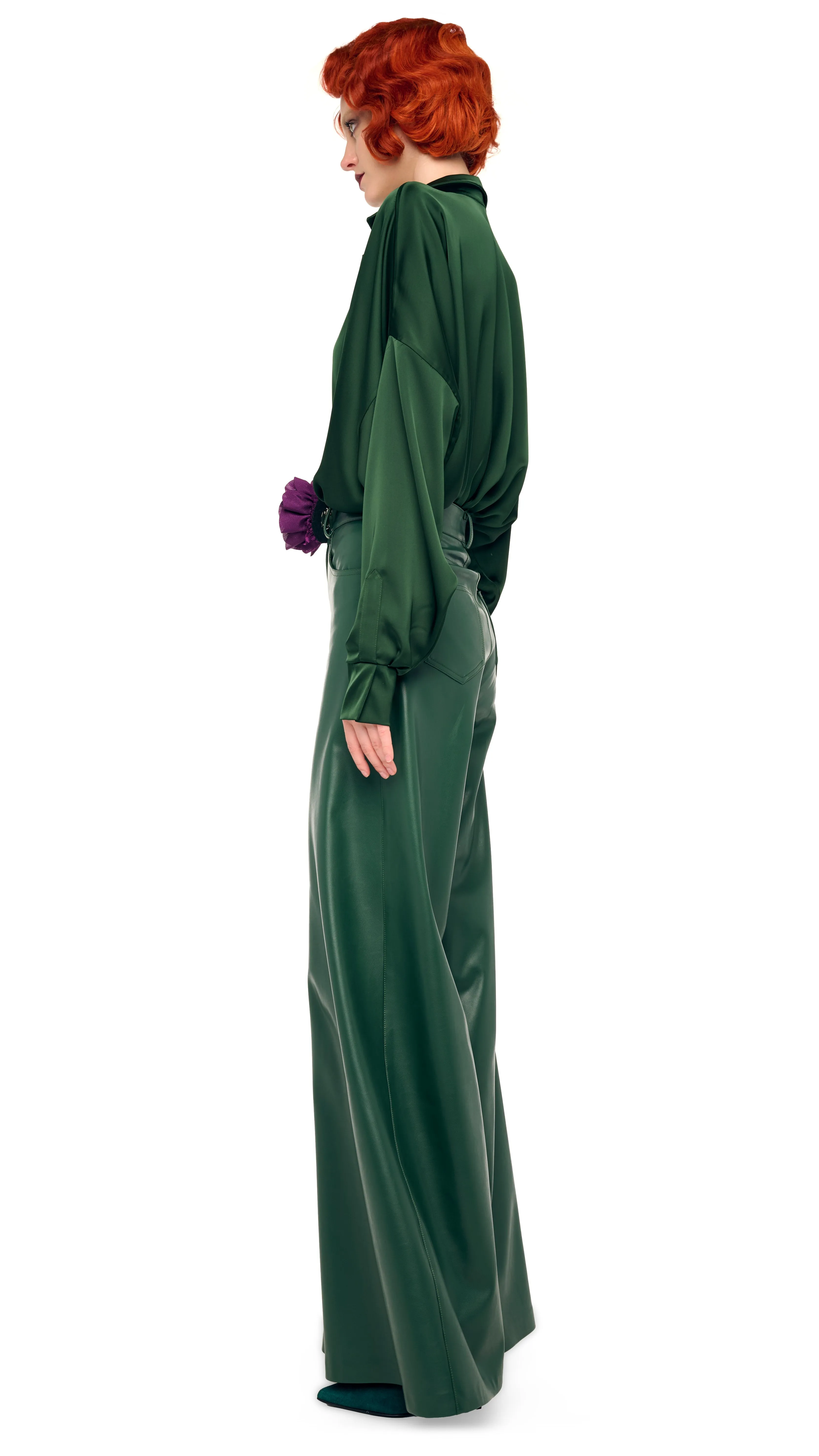 SUPER OS BF NK SHIRT BODYSUIT sold by Norma Kamali product image thumbnail 3