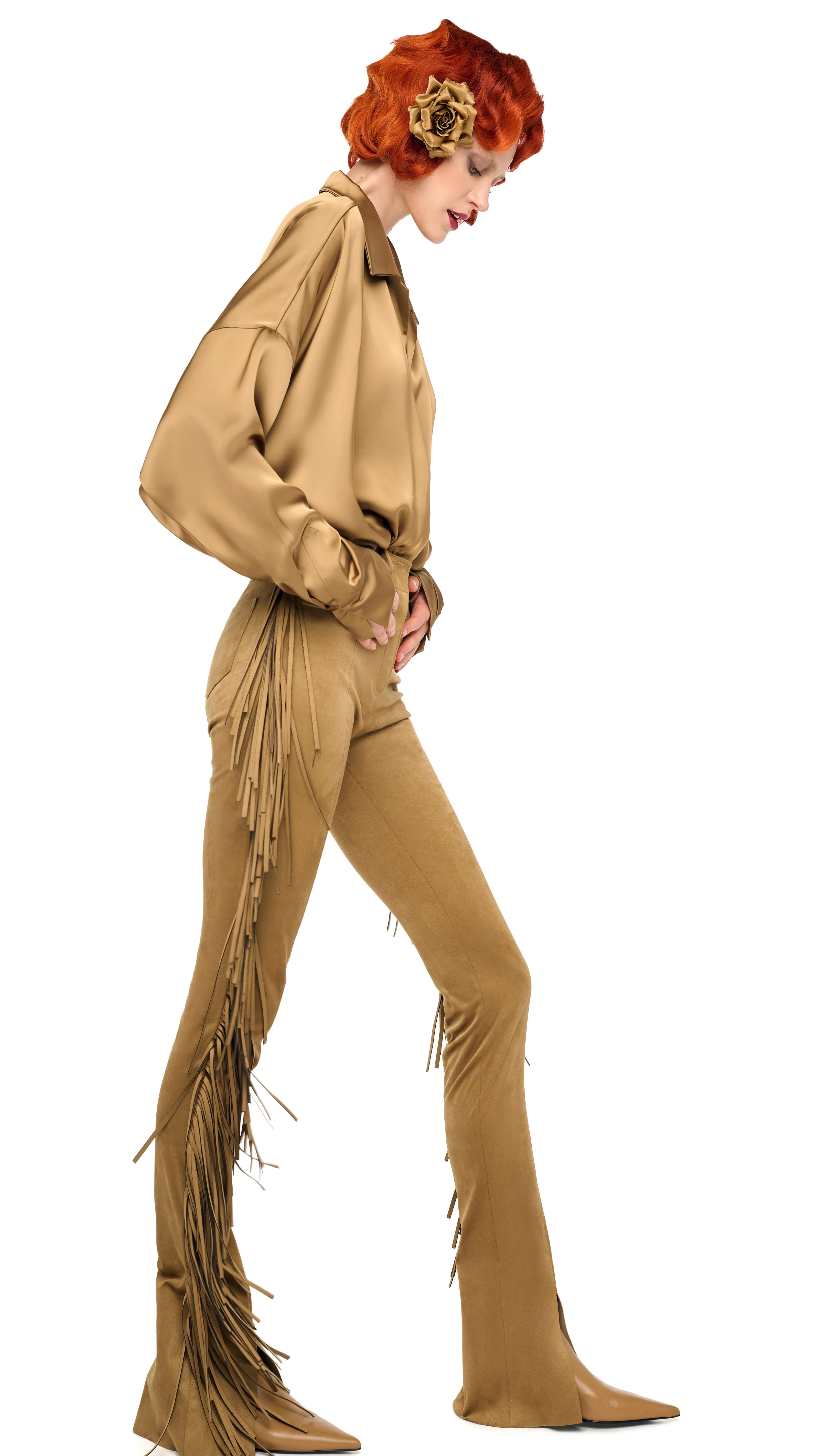 SUPER OS BF NK SHIRT BODYSUIT sold by Norma Kamali product image thumbnail 4