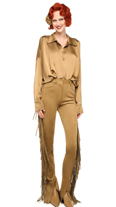 SUPER OS BF NK SHIRT BODYSUIT sold by Norma Kamali