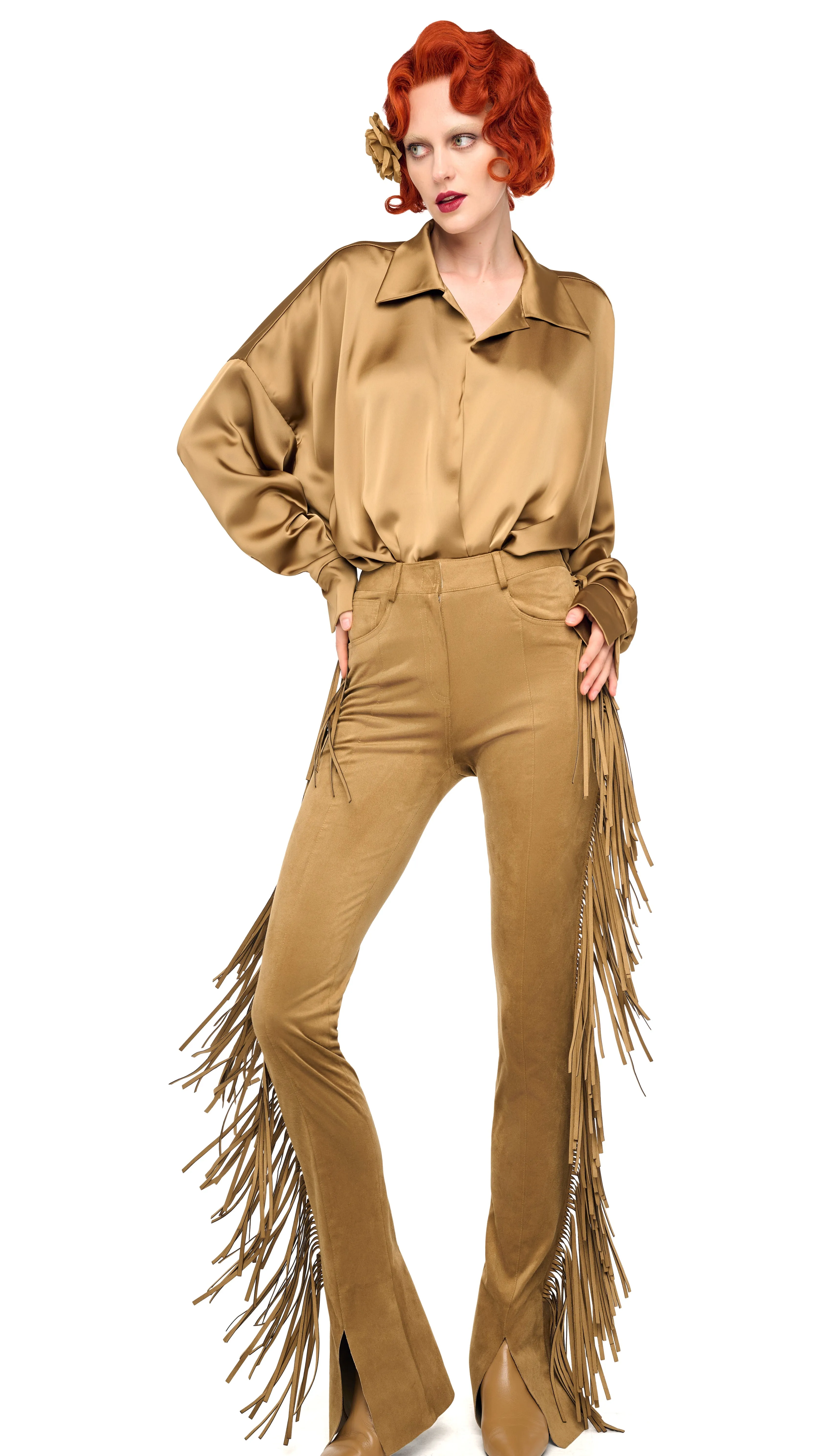 SUPER OS BF NK SHIRT BODYSUIT sold by Norma Kamali product image thumbnail 5