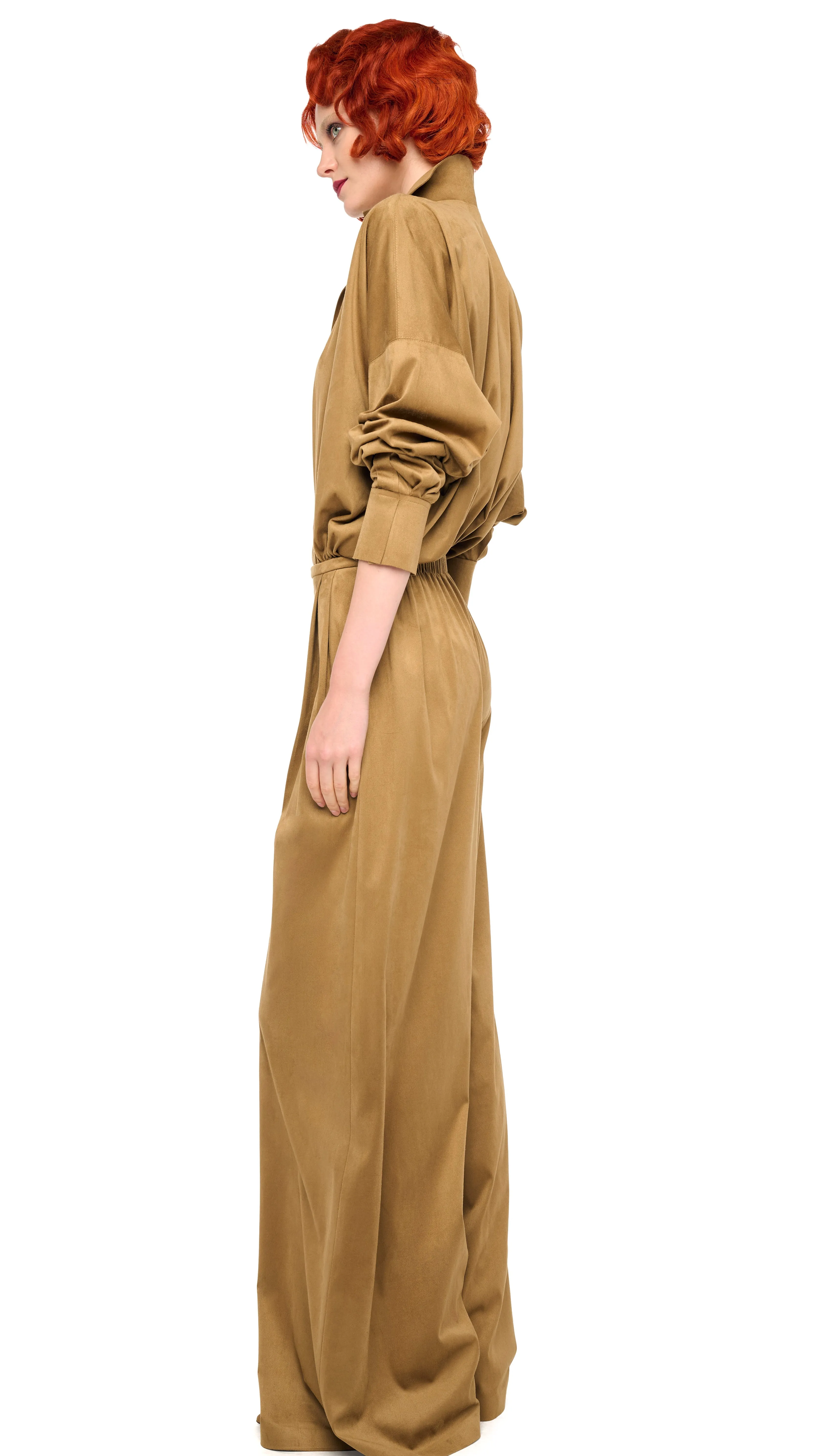 MENS PLEAT PANT sold by Norma Kamali product image thumbnail 2