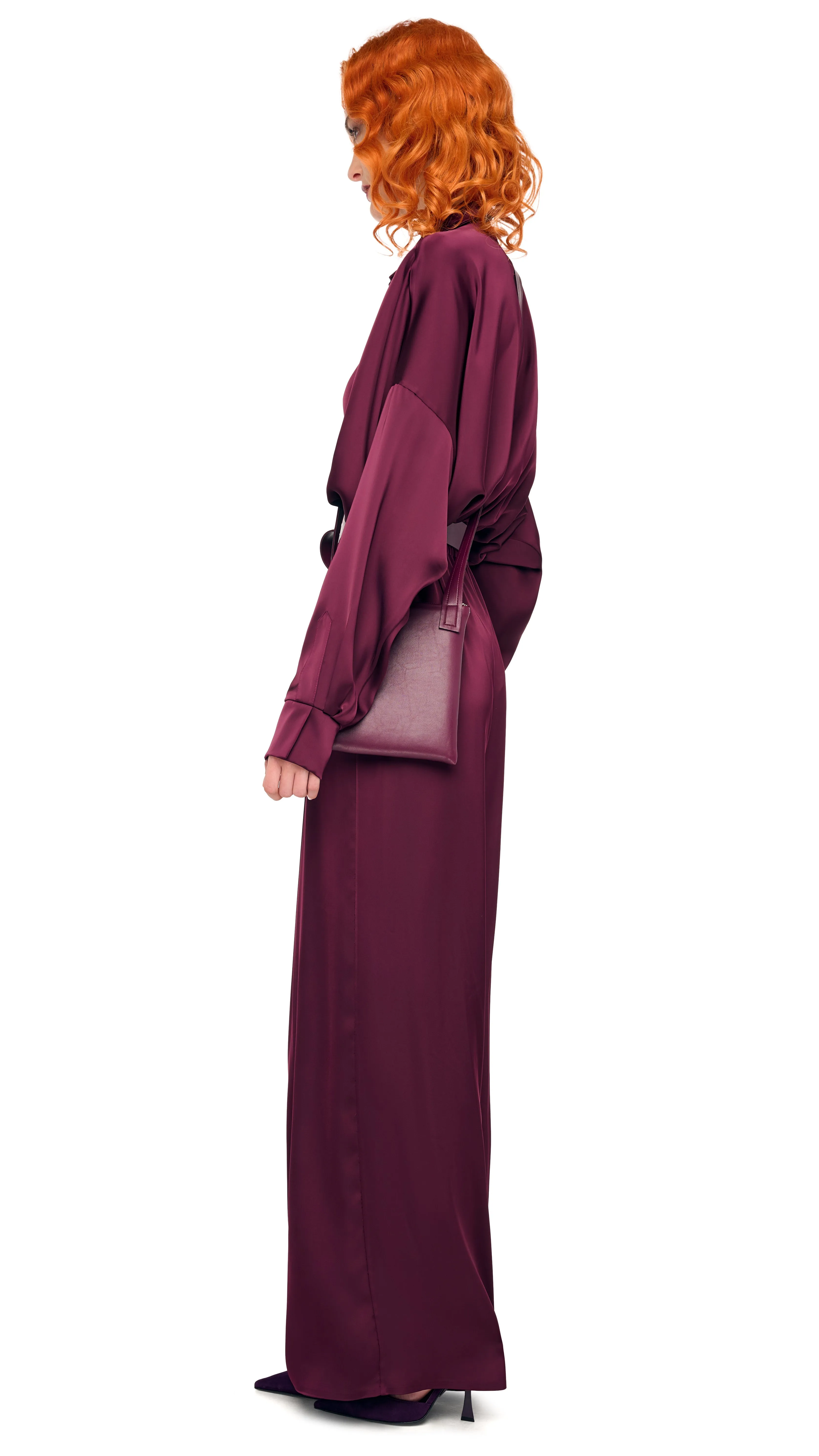 MENS PLEAT PANT sold by Norma Kamali product image thumbnail 2