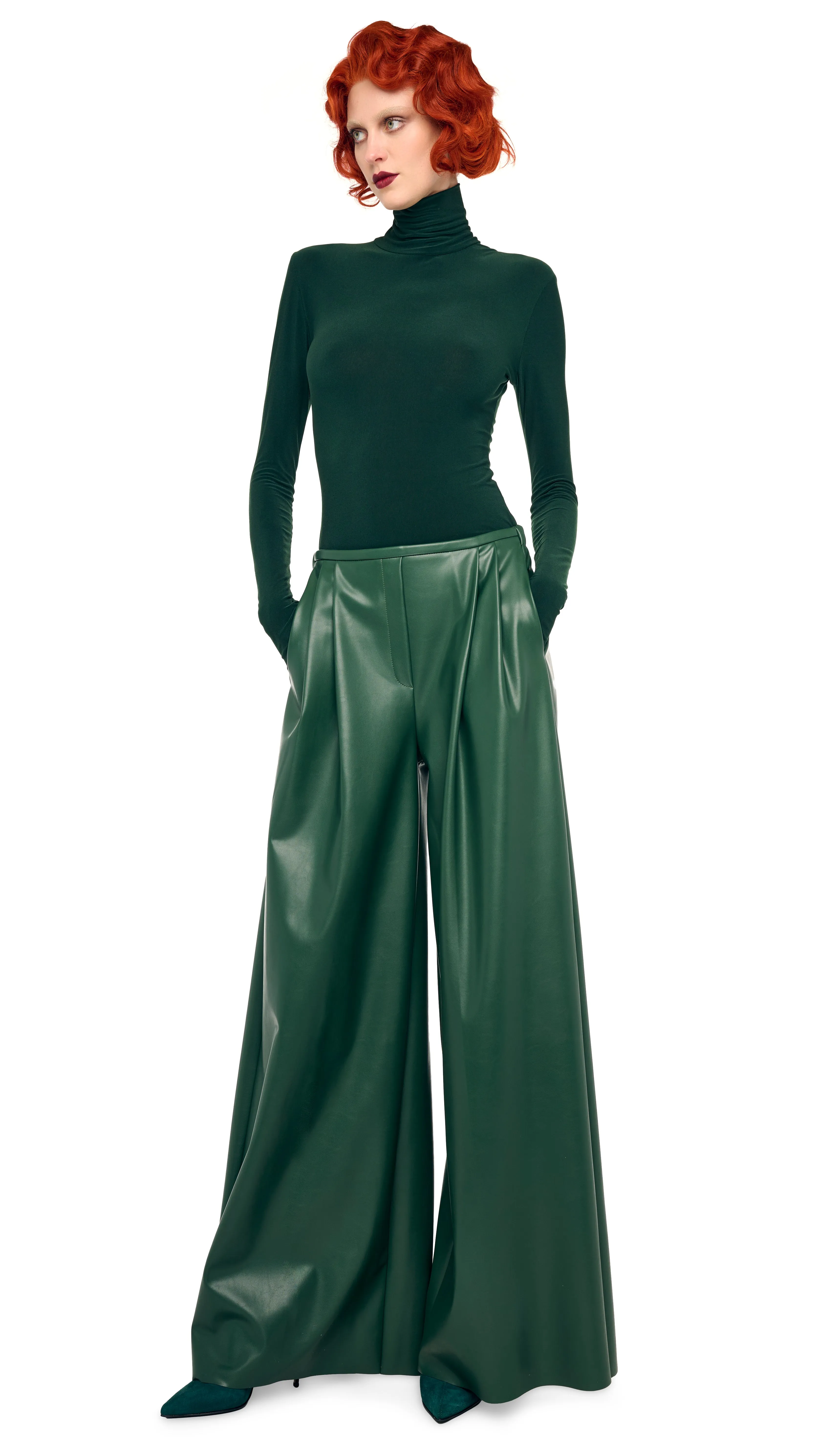 MENS PLEAT PANT sold by Norma Kamali product image thumbnail 4