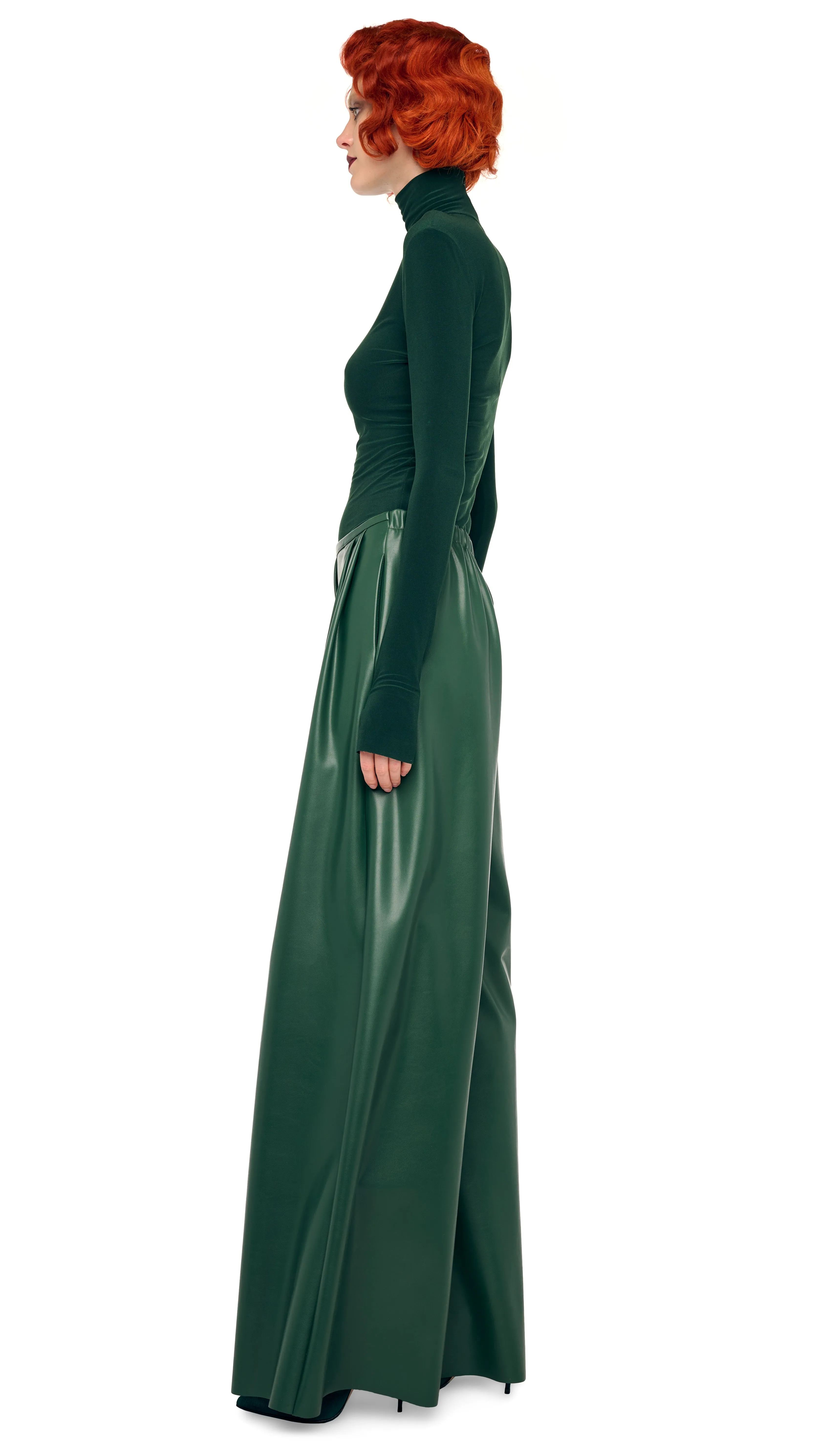 MENS PLEAT PANT sold by Norma Kamali product image thumbnail 2