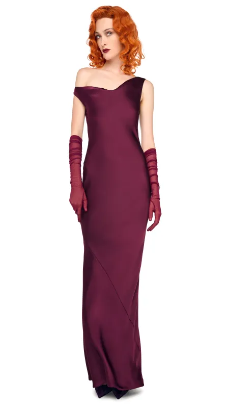 DROP SHOULDER MARIA GOWN sold by Norma Kamali