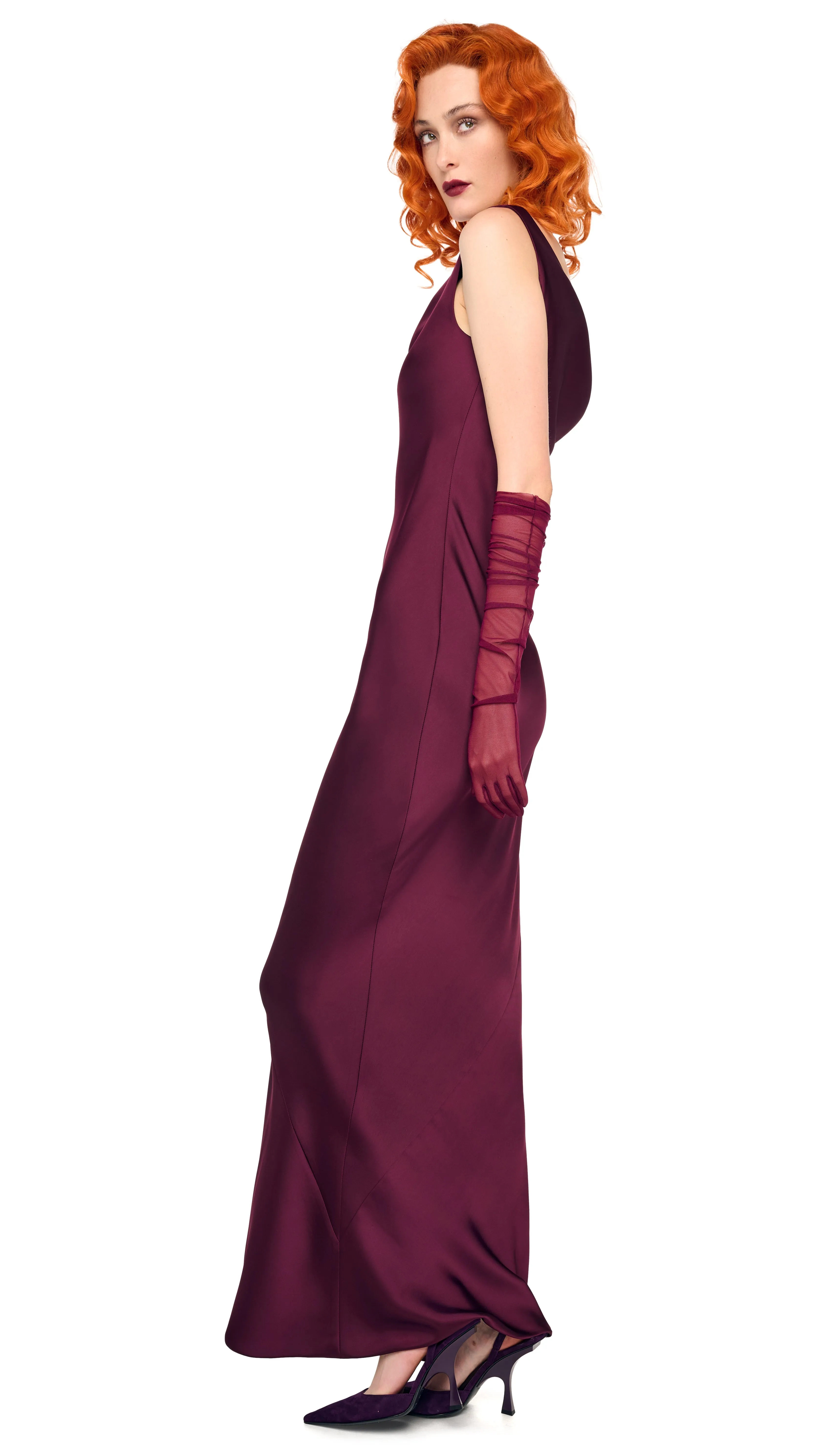 DROP SHOULDER MARIA GOWN sold by Norma Kamali product image thumbnail 2