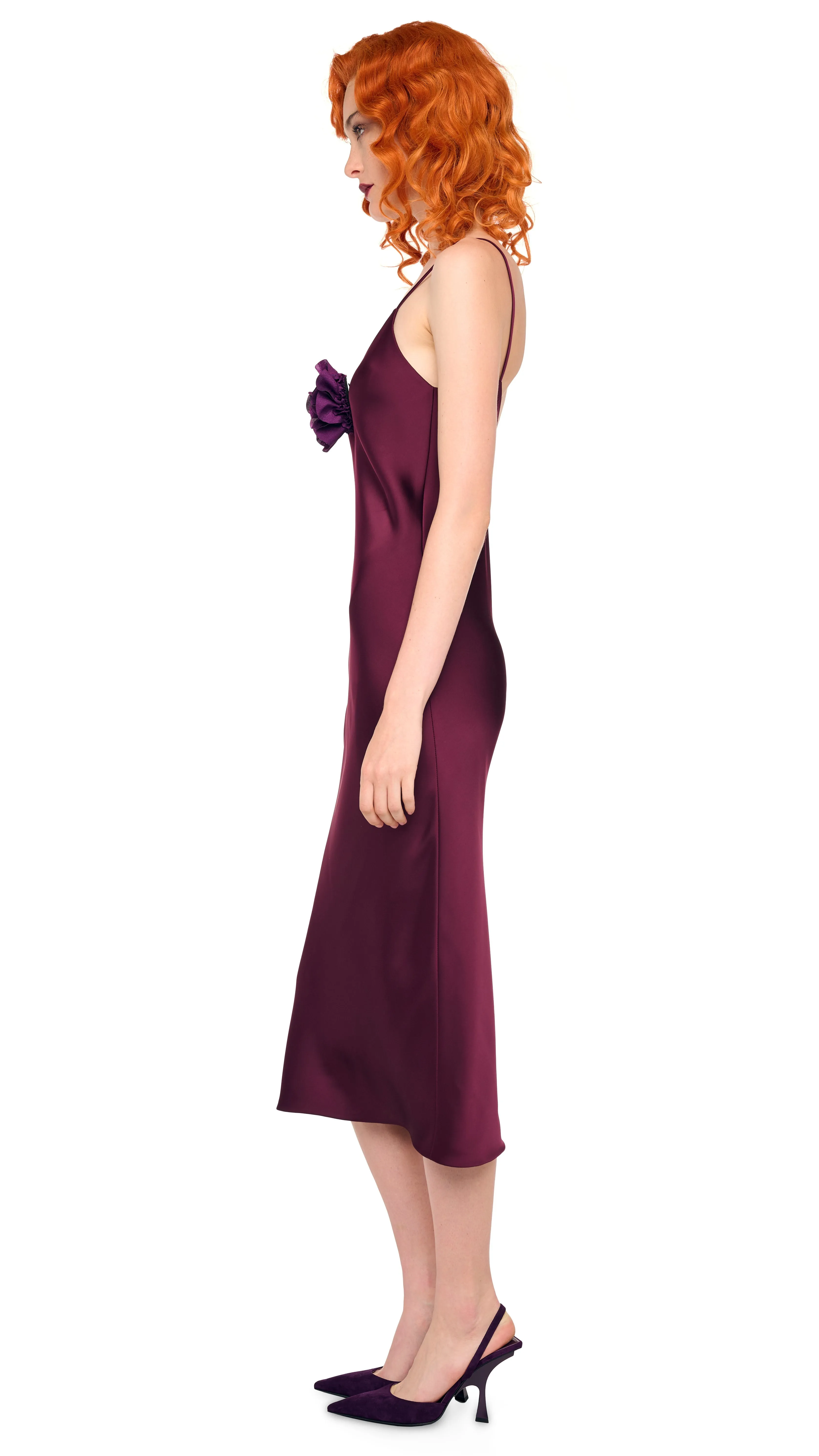 BIAS SLIP DRESS sold by Norma Kamali product image thumbnail 2